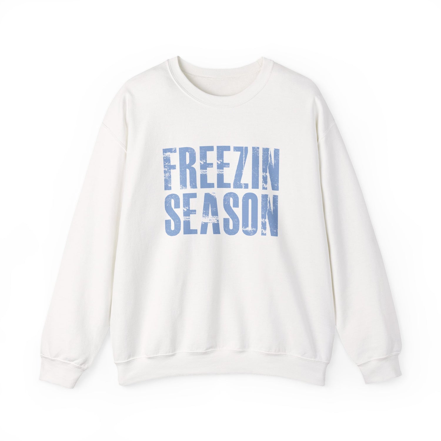 Cozy Freezin' Season Gildan Crewneck Sweatshirt