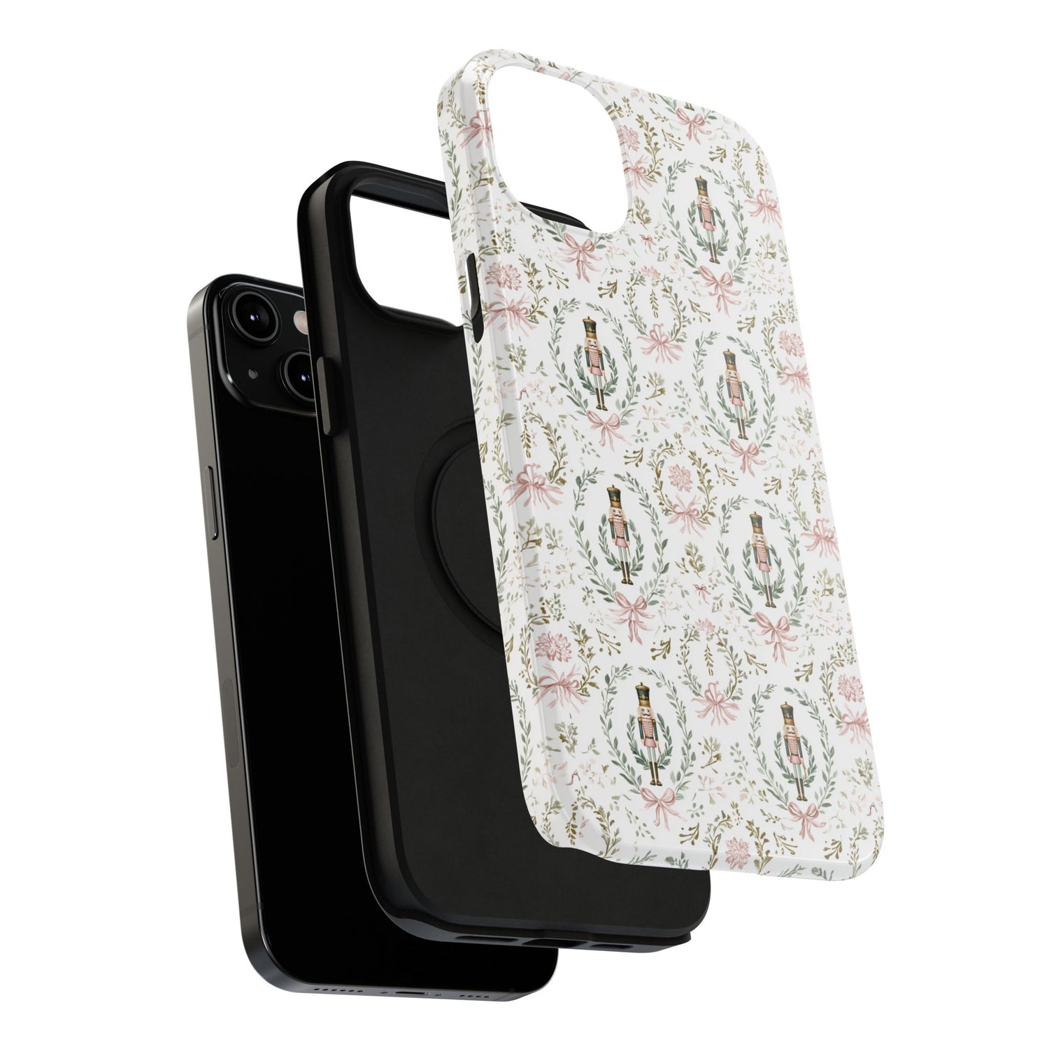 Impact-Resistant Phone Case- Nutcracker Floral