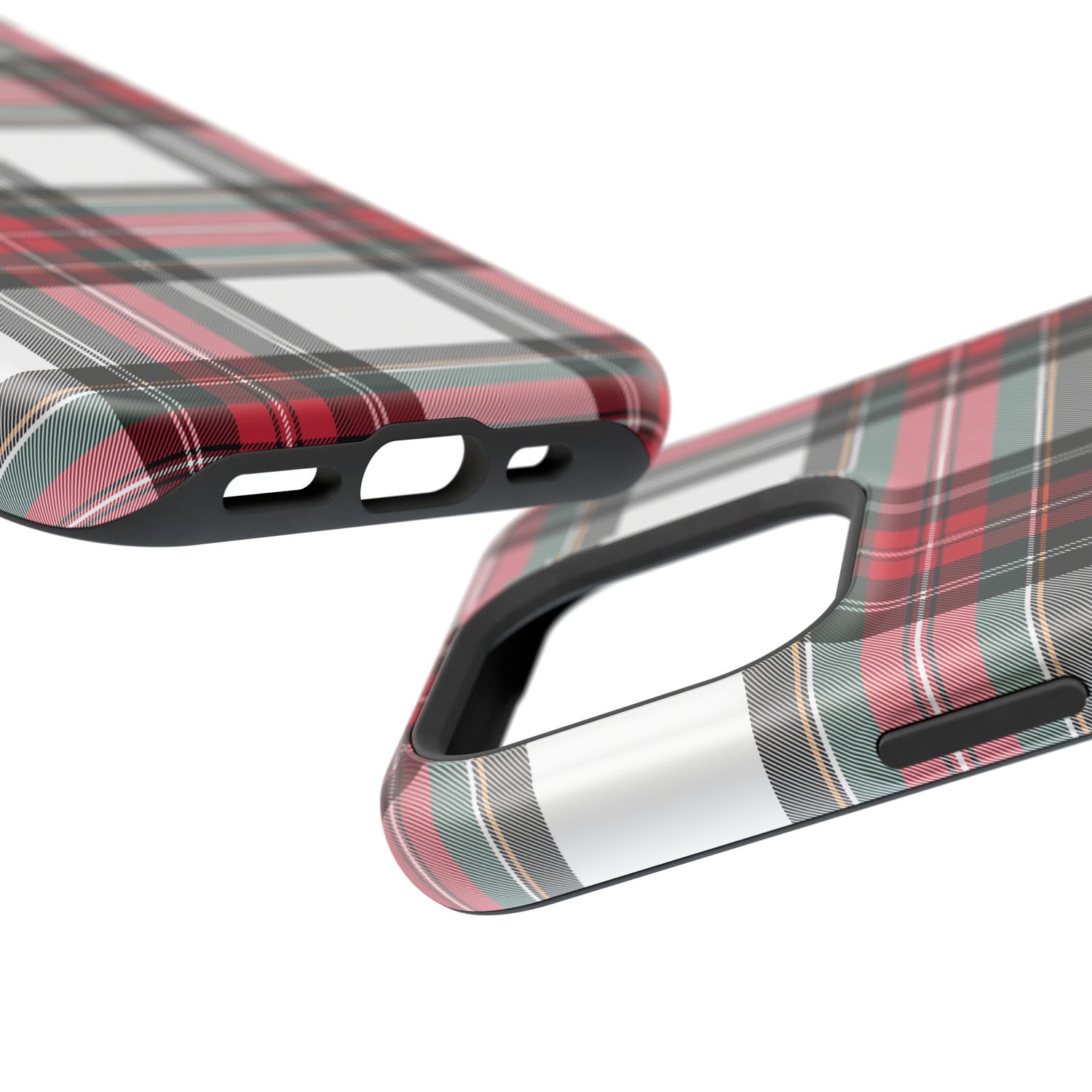 New Tartan Christmas Plaid Impact-Resistant Cases, iPhone, Samsung