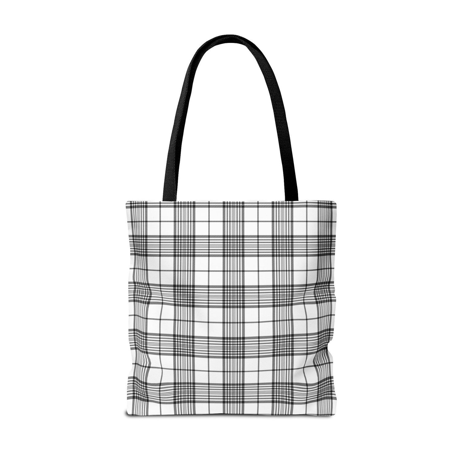 Farmhouse Plaid Tote Bag