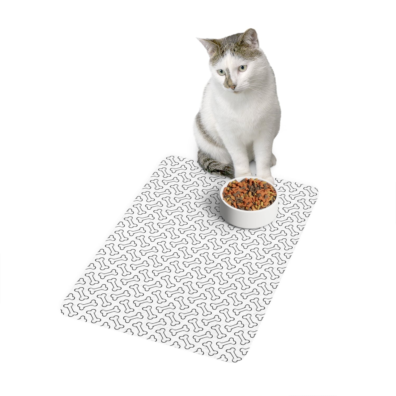 Pet Food Mat- Bones