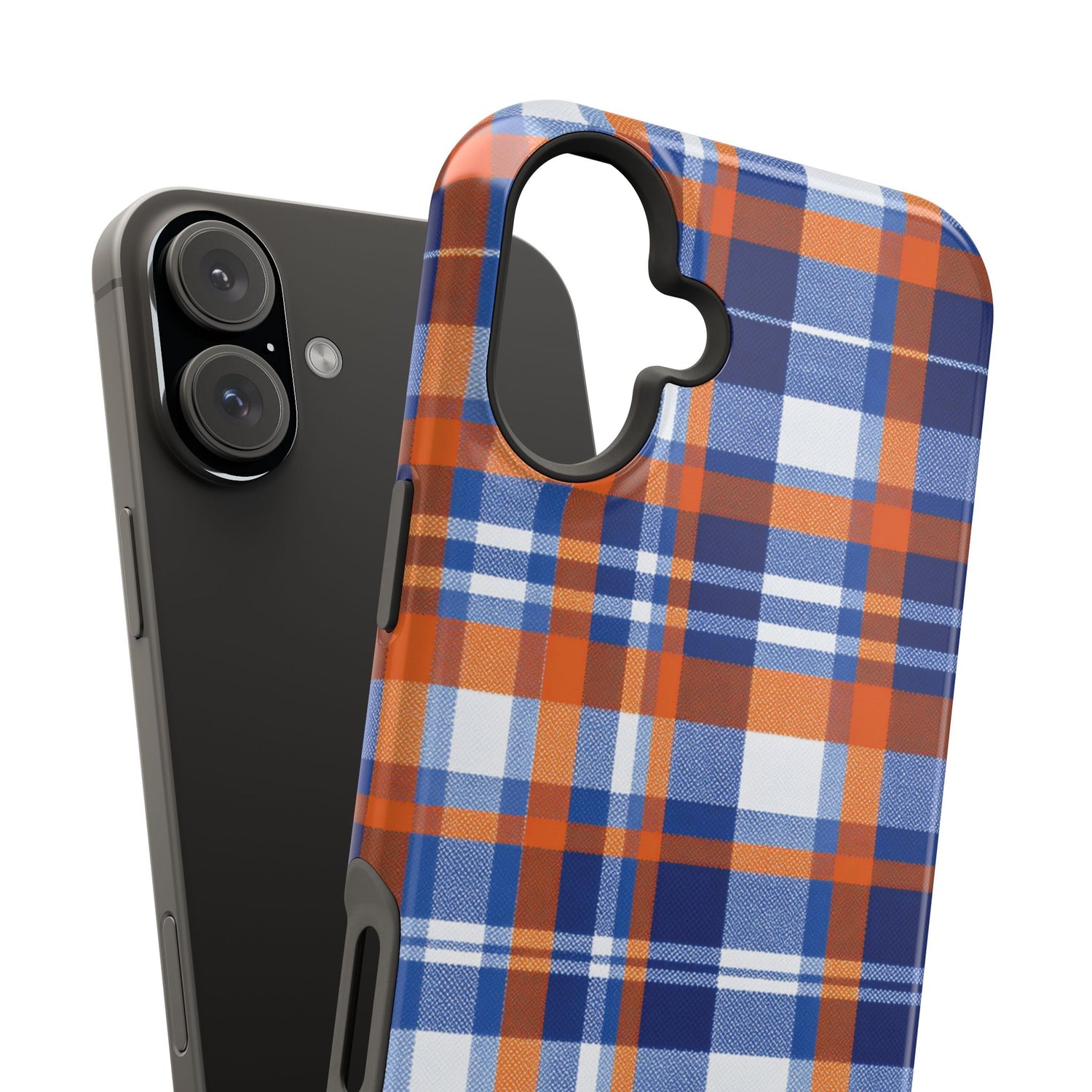 Impact-Resistant Phone Case- Florida Plaid