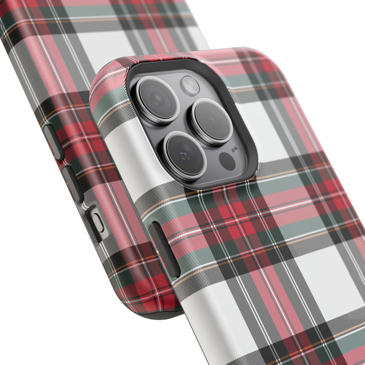 New Tartan Christmas Plaid Impact-Resistant Cases, iPhone, Samsung