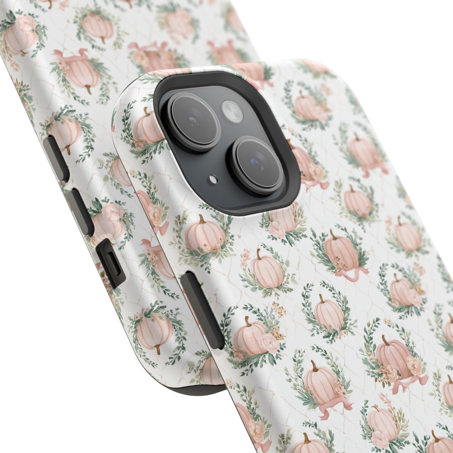 Elegant Pumpkin Impact-Resistant Phone Case, iPhone, Samsung