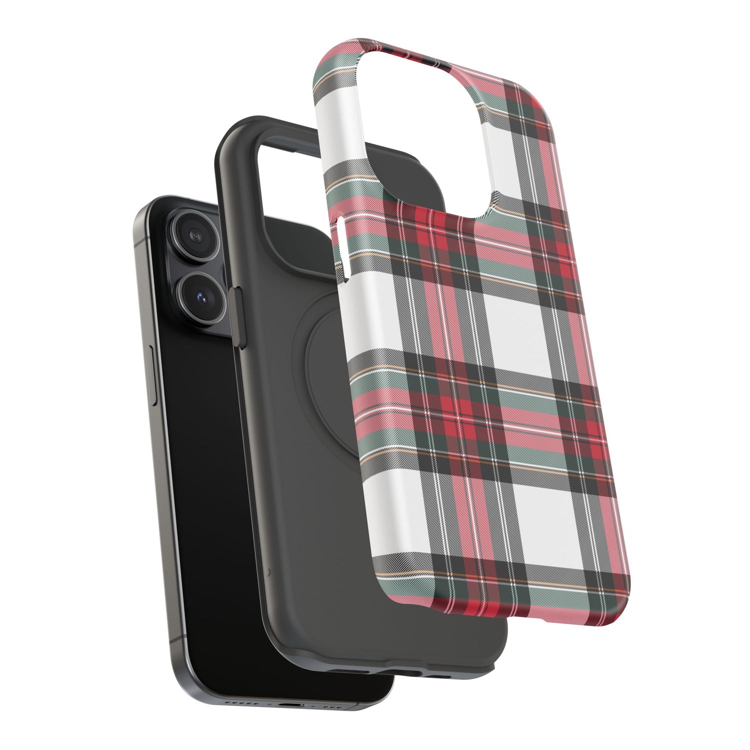 New Tartan Christmas Plaid Impact-Resistant Cases, iPhone, Samsung