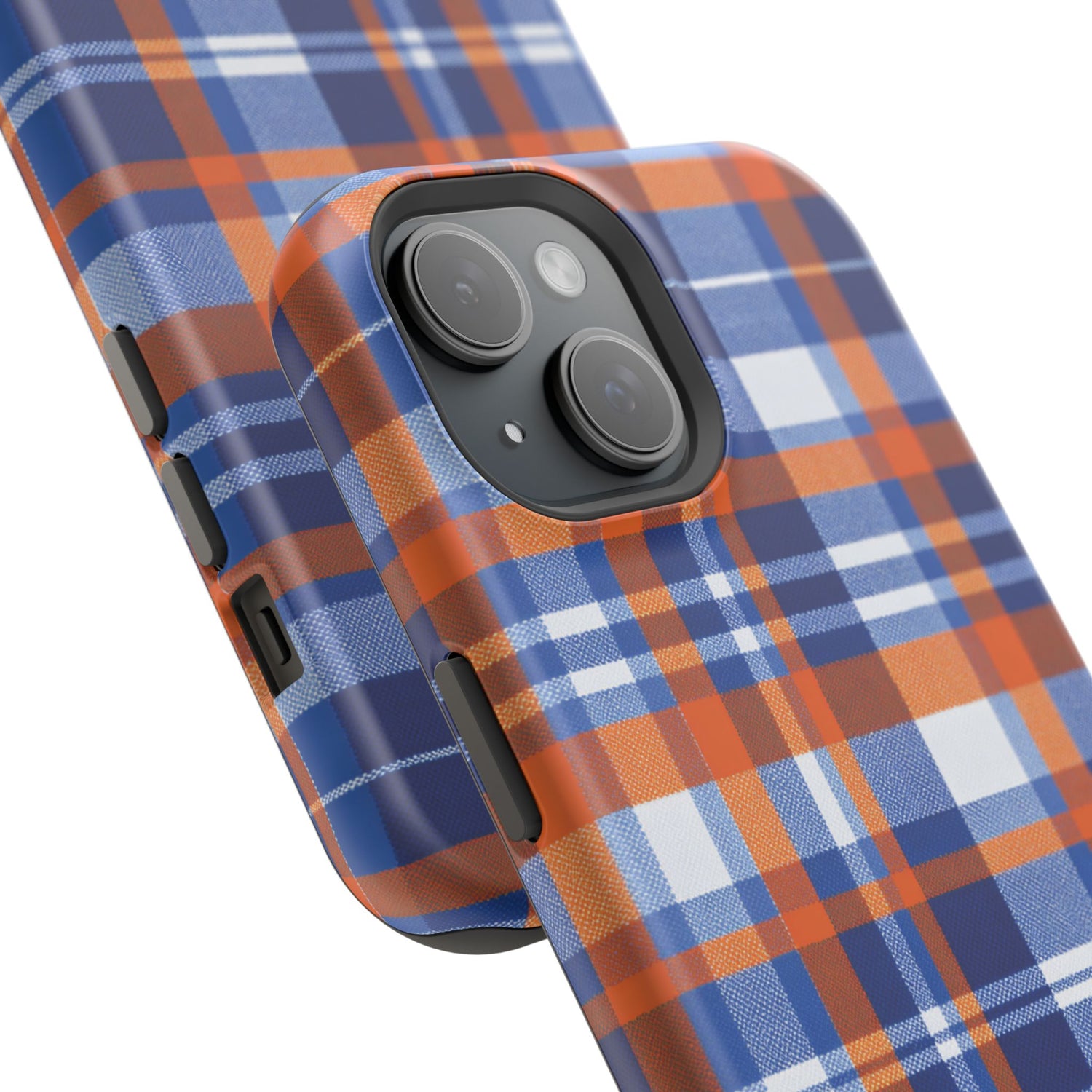 Impact-Resistant Phone Case- Florida Plaid