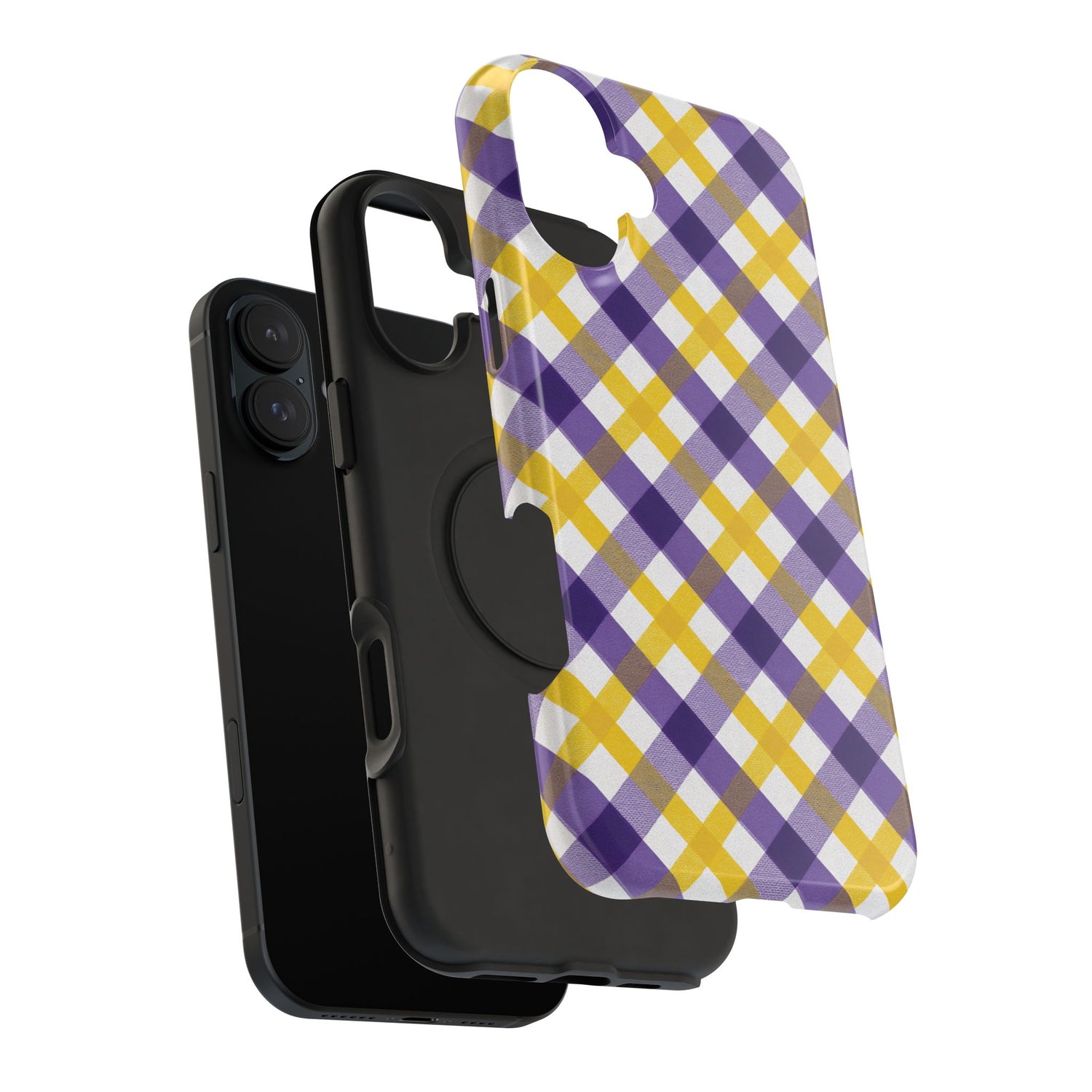 Phone Case | Impact-Resistant Louisiana Plaid