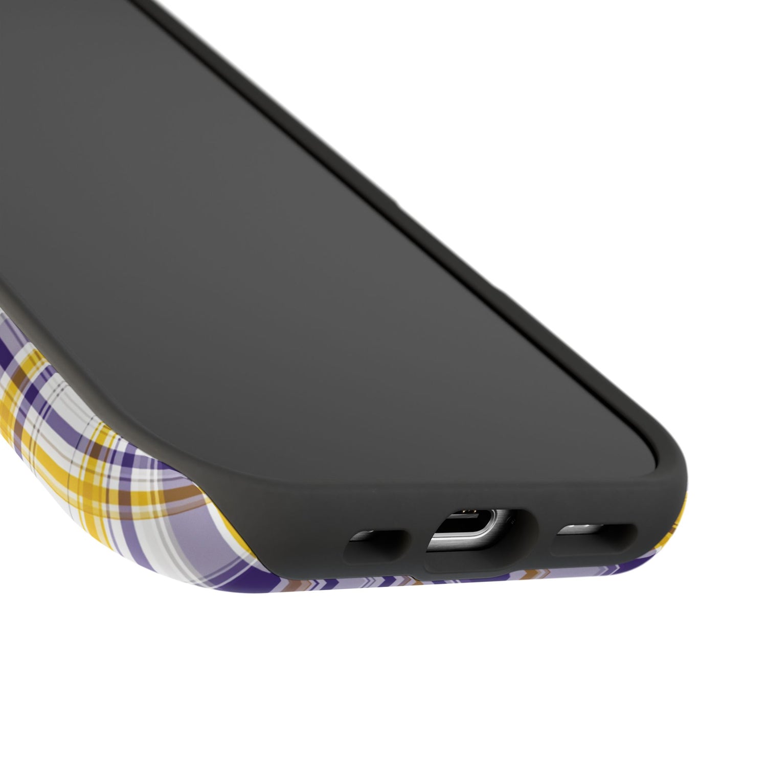 Louisiana Plaid Impact-Resistant Phone Case