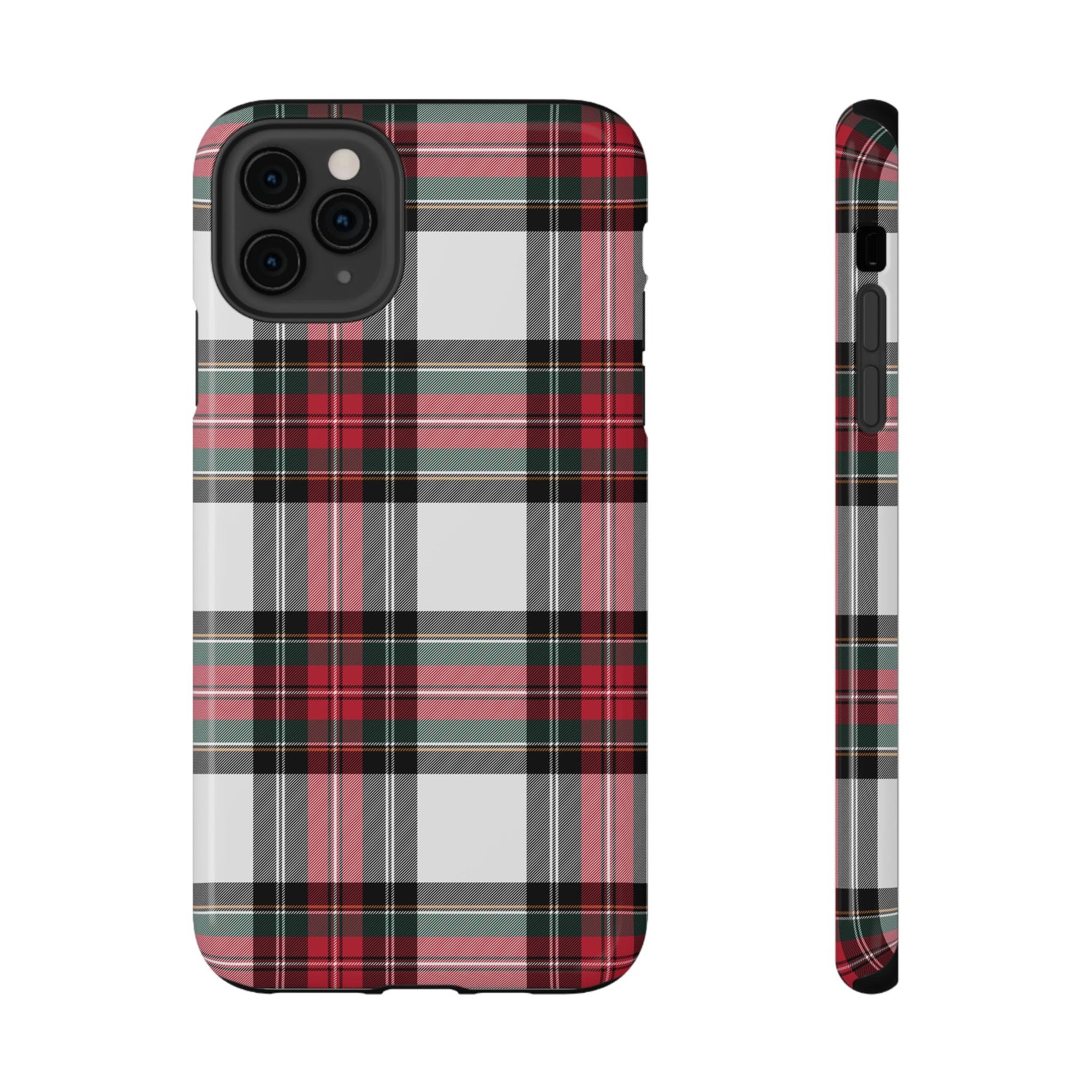 New Tartan Christmas Plaid Impact-Resistant Cases, iPhone, Samsung