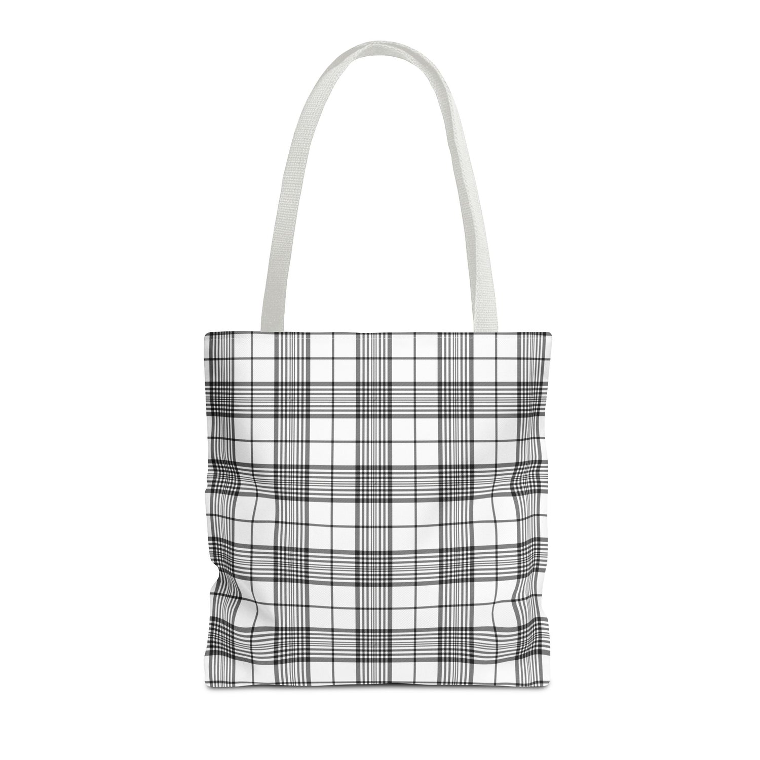 Farmhouse Plaid Tote Bag
