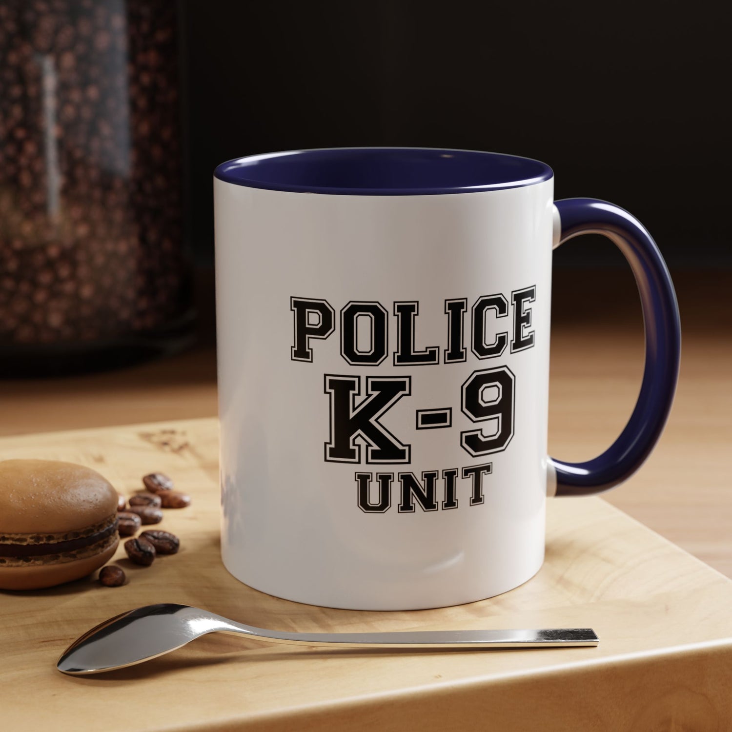 Police K-9 Unit Coffee Mug, Police Dog Lover Gift, K9 Officer Present, Law Enforcement Mug, Dog Handler Cup, Unique Gift for Police