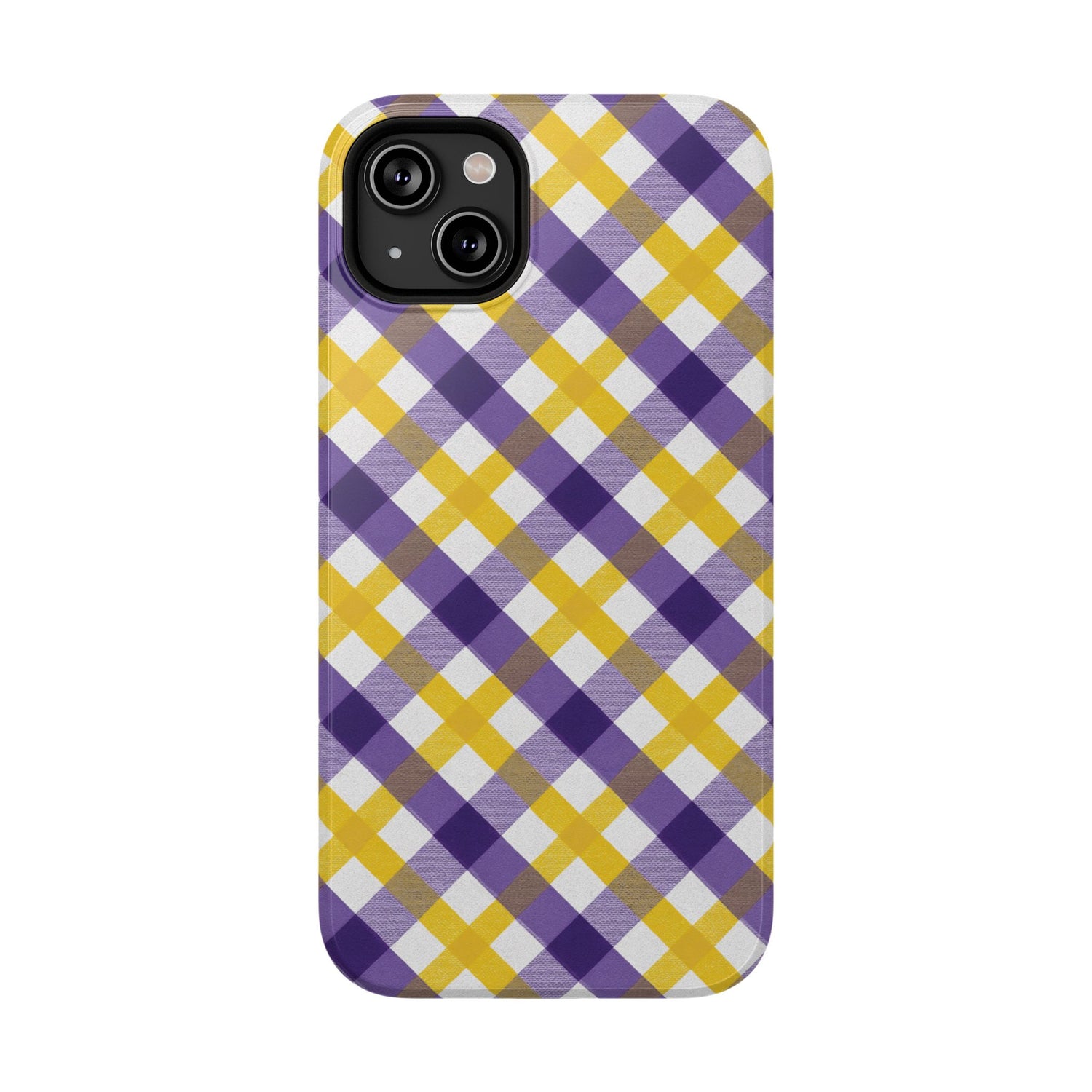 Phone Case | Impact-Resistant Louisiana Plaid