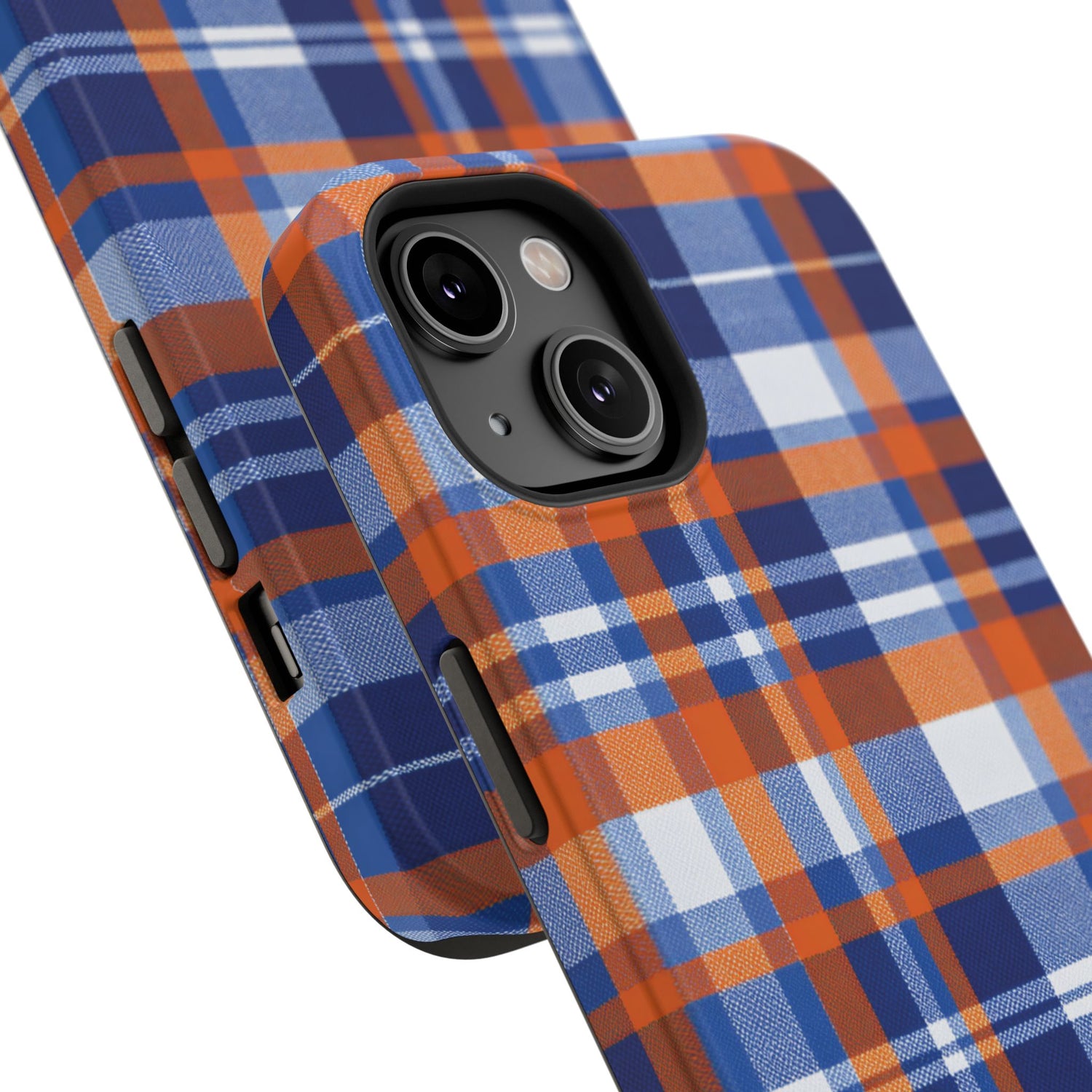Impact-Resistant Phone Case- Florida Plaid