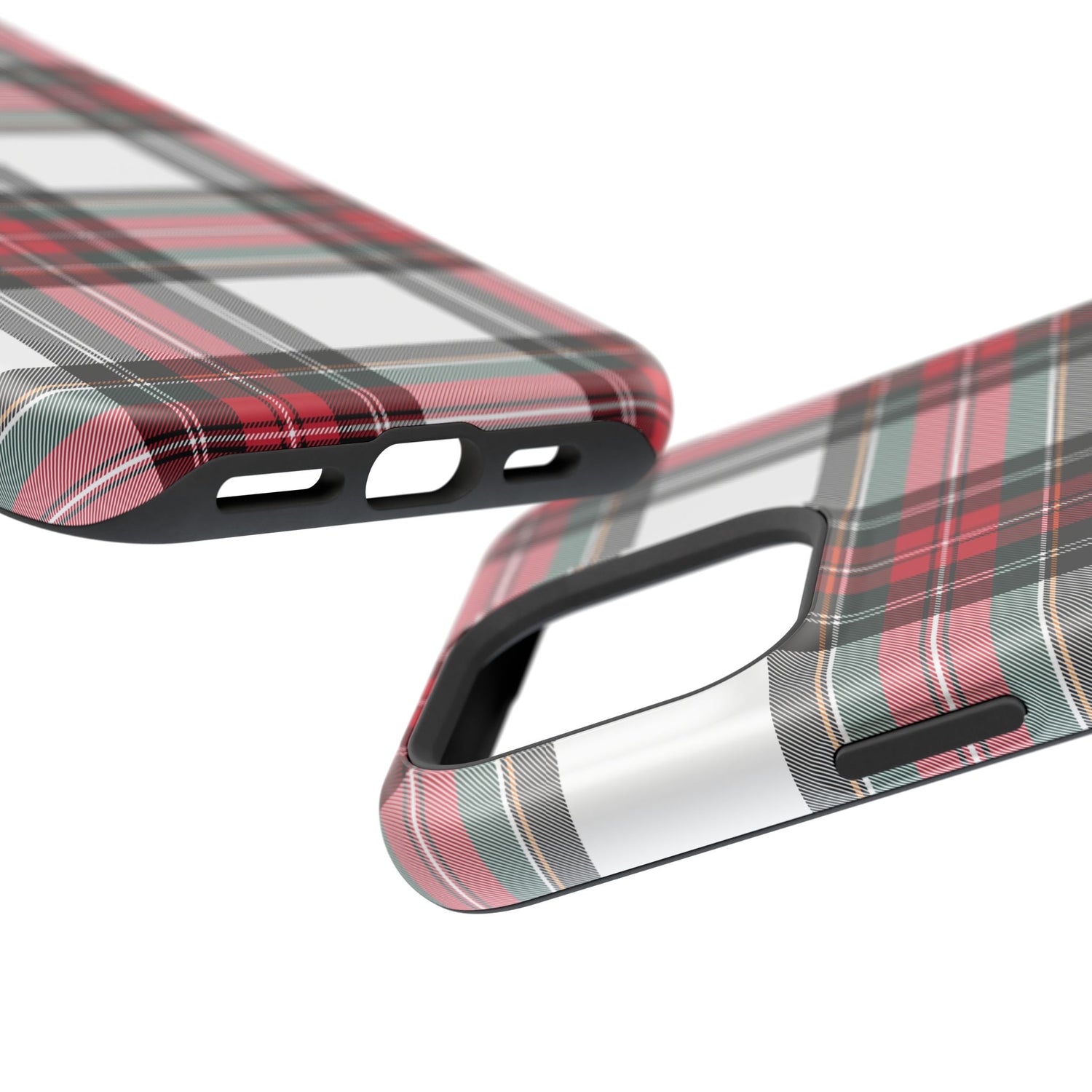 New Tartan Christmas Plaid Impact-Resistant Cases, iPhone, Samsung
