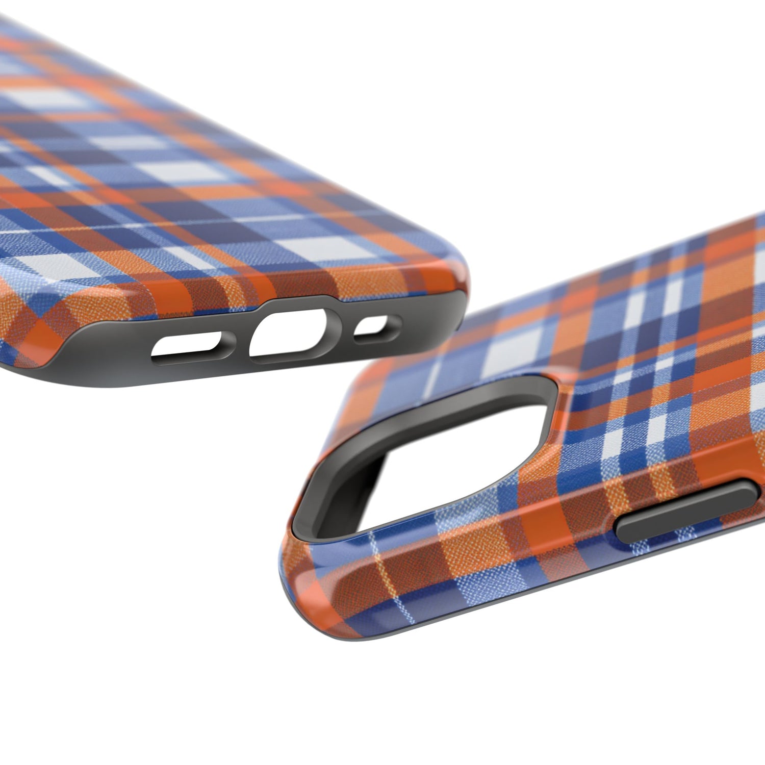 Impact-Resistant Phone Case- Florida Plaid