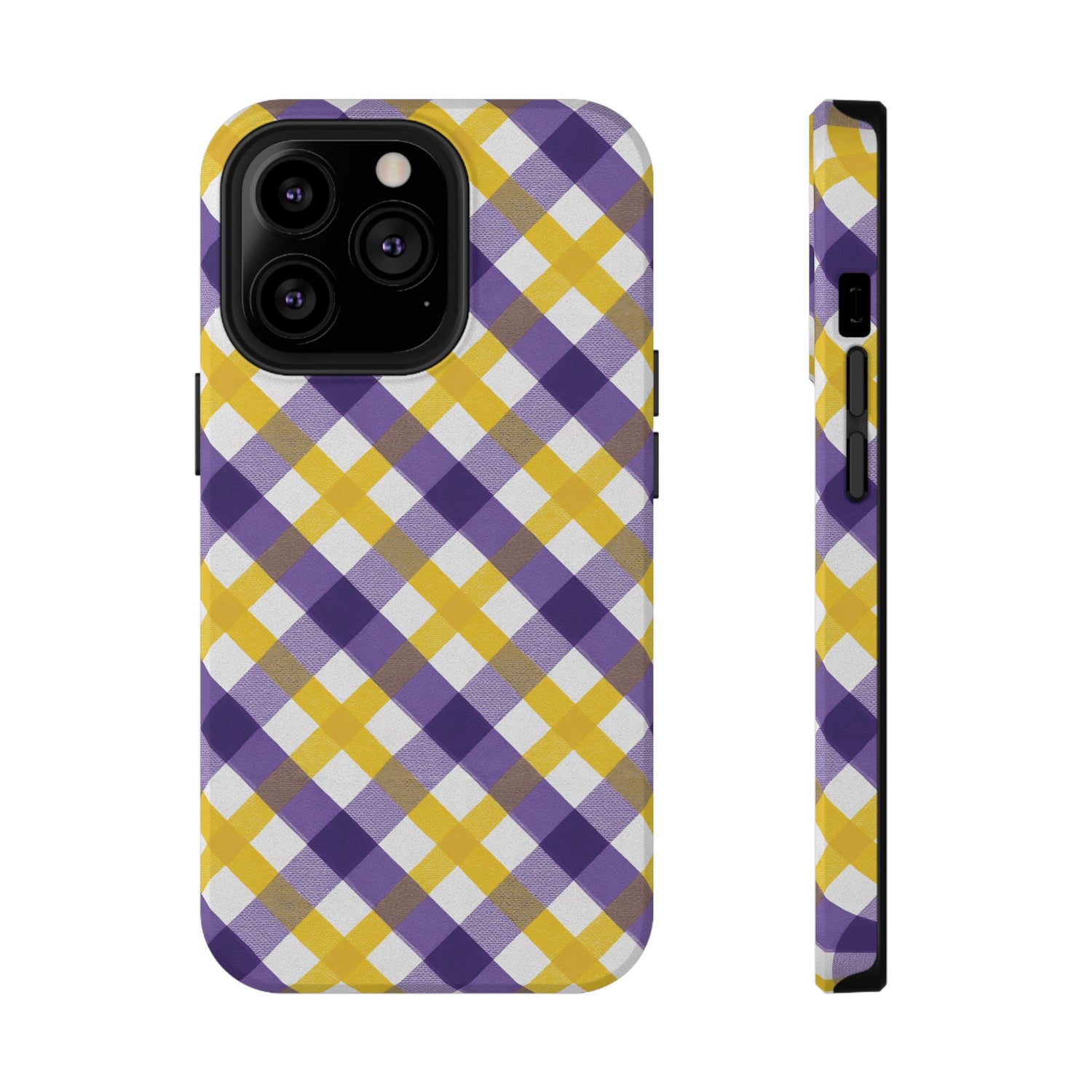Phone Case | Impact-Resistant Louisiana Plaid