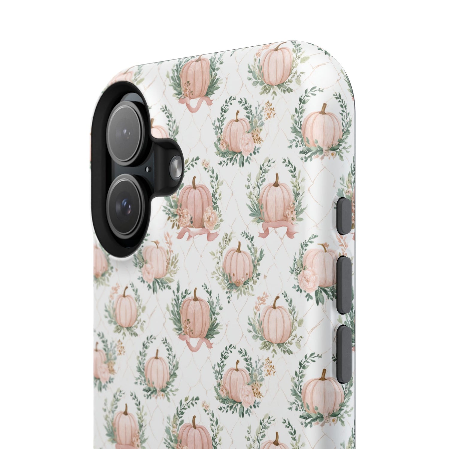 Elegant Pumpkin Impact-Resistant Phone Case, iPhone, Samsung