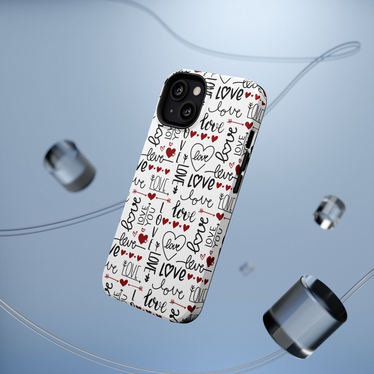 Impact-Resistant Cases-Valentine's Day Love