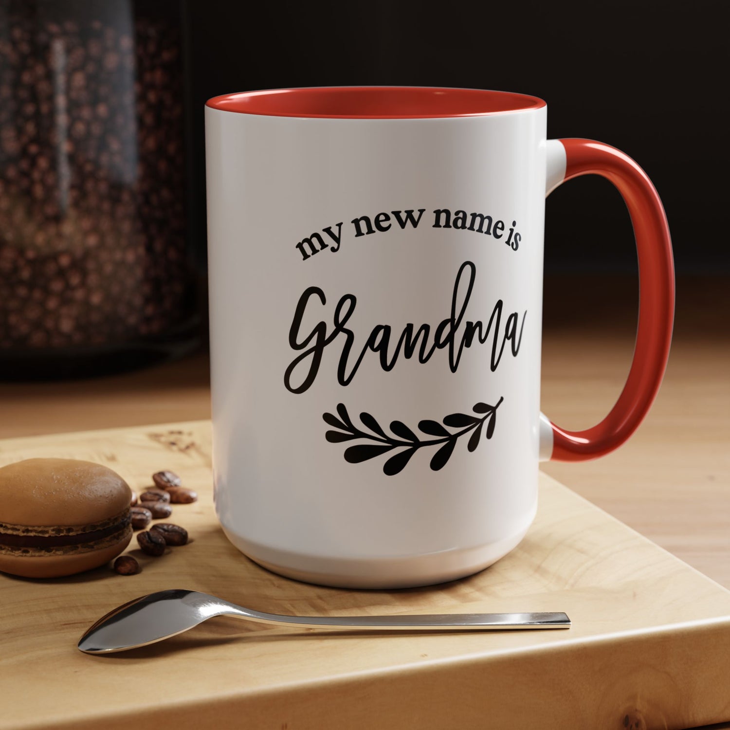 Grandma Double-Side Mug -My New Name is Grandma