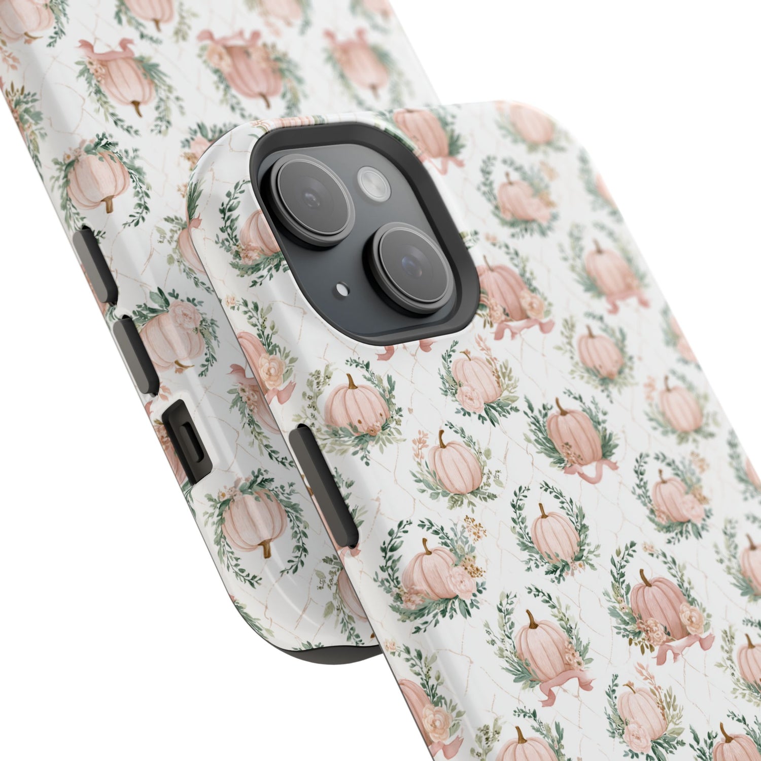 Elegant Pumpkin Impact-Resistant Phone Case, iPhone, Samsung