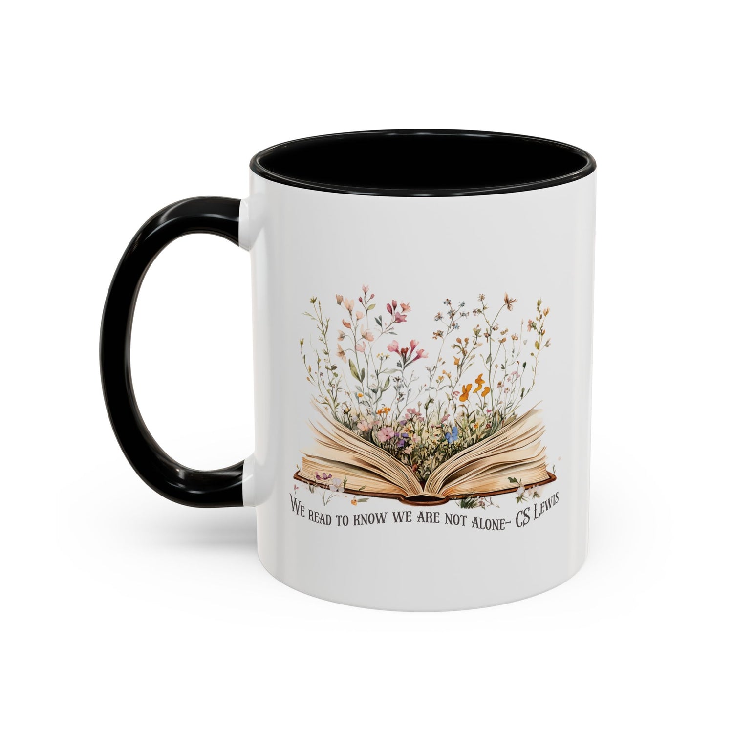 Reading Quote Accent Coffee Mug