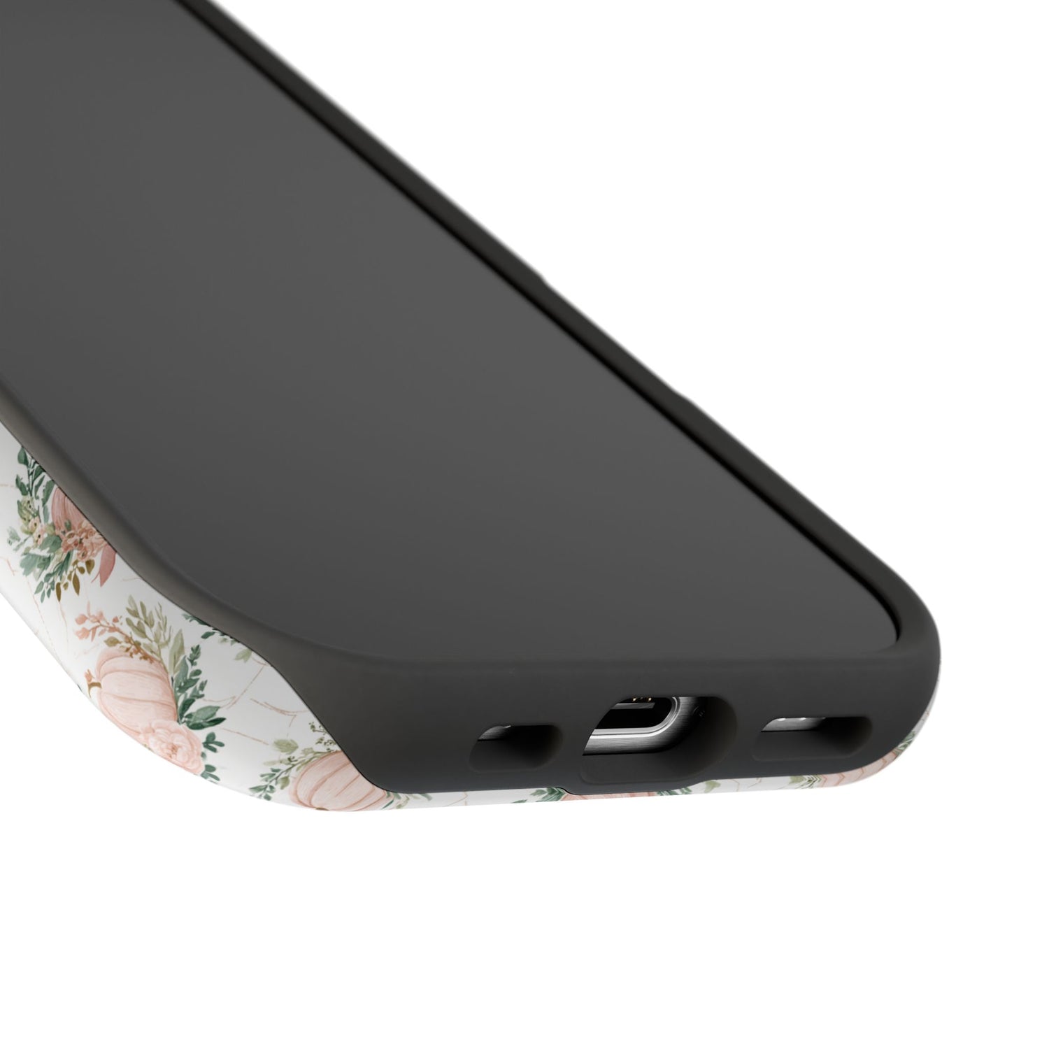 Elegant Pumpkin Impact-Resistant Phone Case, iPhone, Samsung