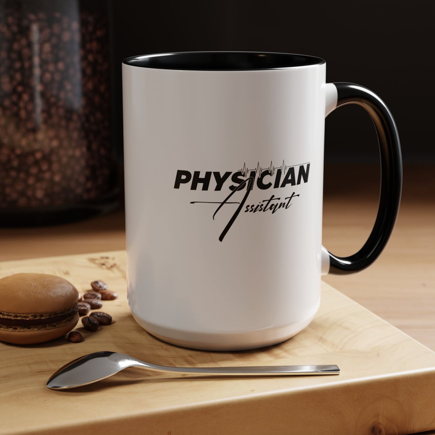 Physician Assistant Coffee Mug, Inspirational Mug for PA Graduates, Gift for Medical Professionals, Black Accented Coffee Cup, [...]