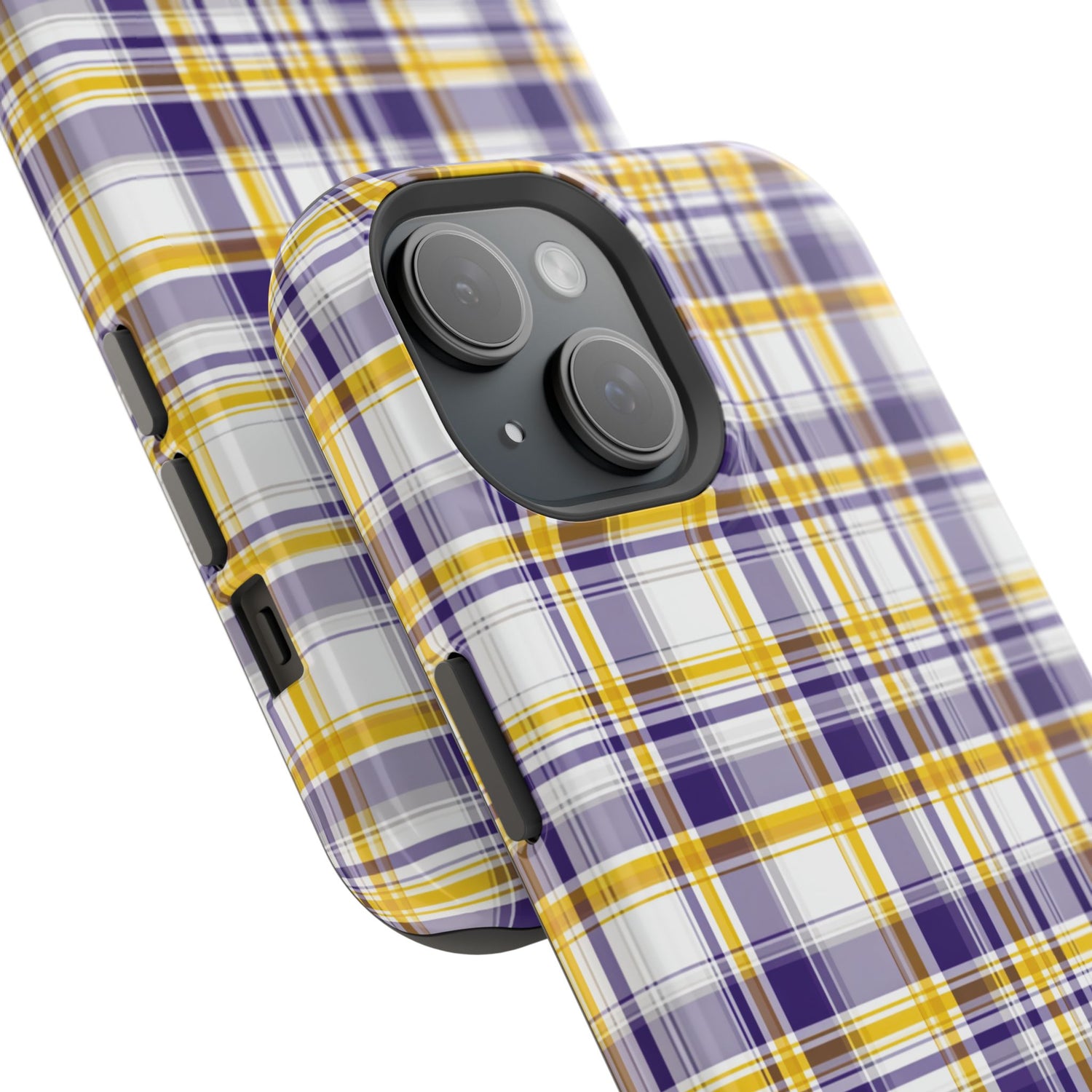 Louisiana Plaid Impact-Resistant Phone Case