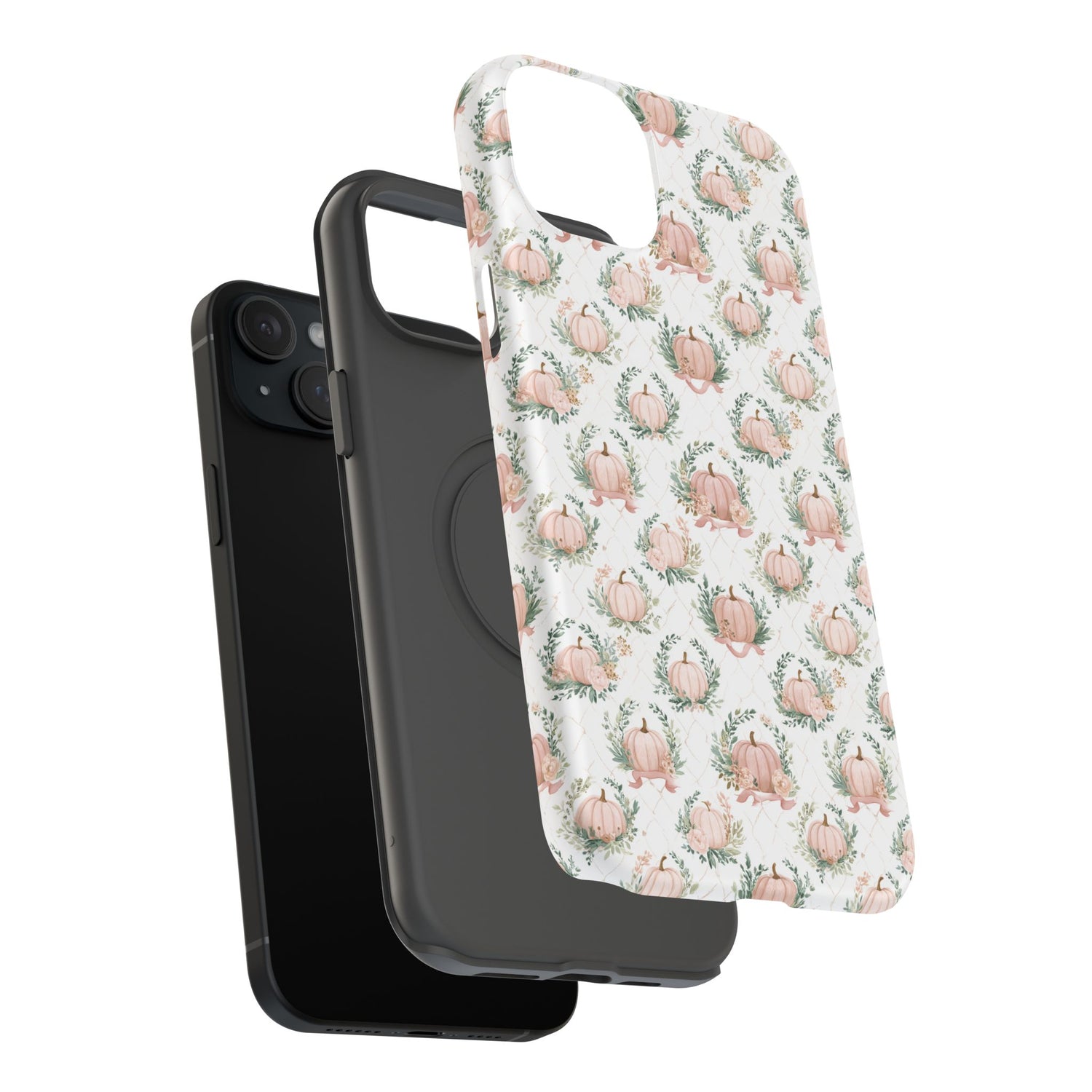 Elegant Pumpkin Impact-Resistant Phone Case, iPhone, Samsung