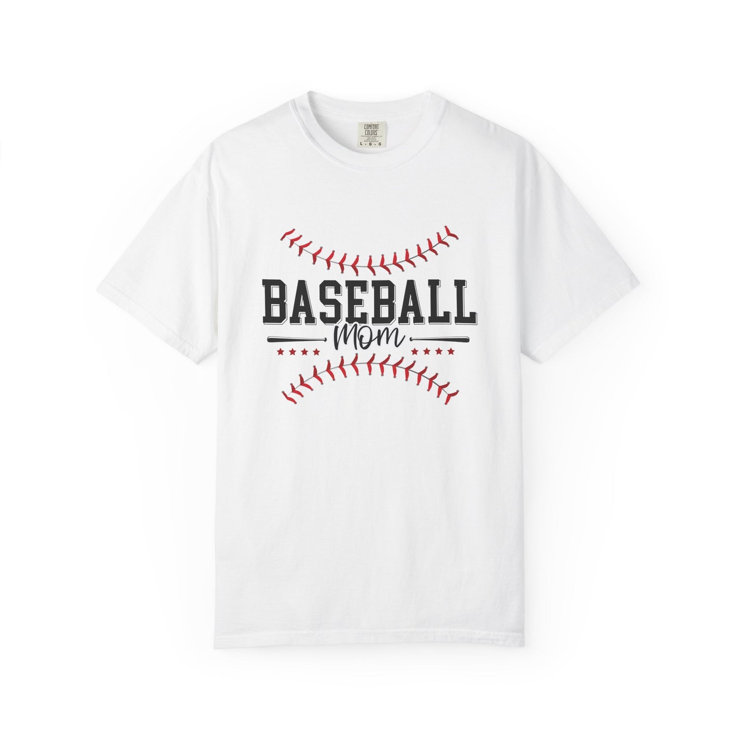 Baseball Mom T-Shirt, Unisex Garment-Dyed Tee, Perfect for Game Days, Mother's Day Gift, Casual Wear, Soft Cotton Tee