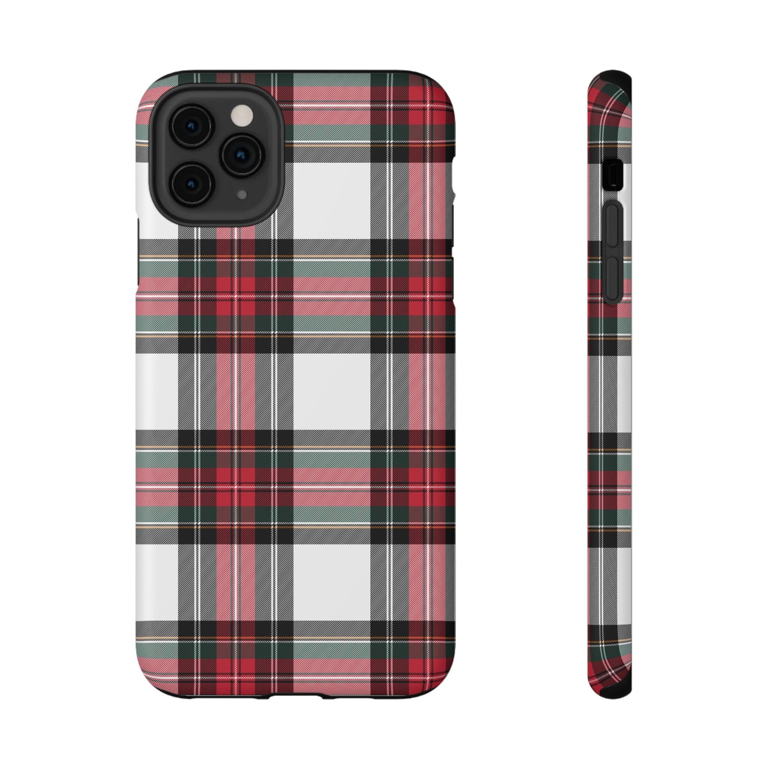 New Tartan Christmas Plaid Impact-Resistant Cases, iPhone, Samsung
