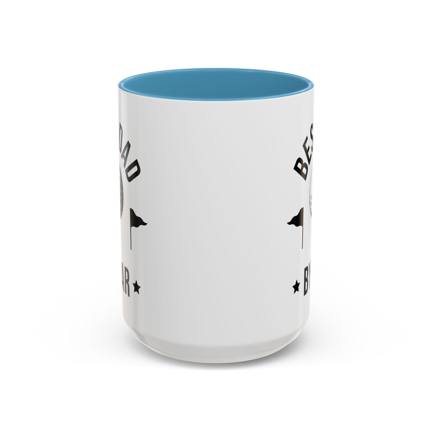 Dad Mug/Father's Day/Golfer/Gifts for him/Funny Mug/Accent Coffee Mug (11, 15oz) "Best Dad By Par"