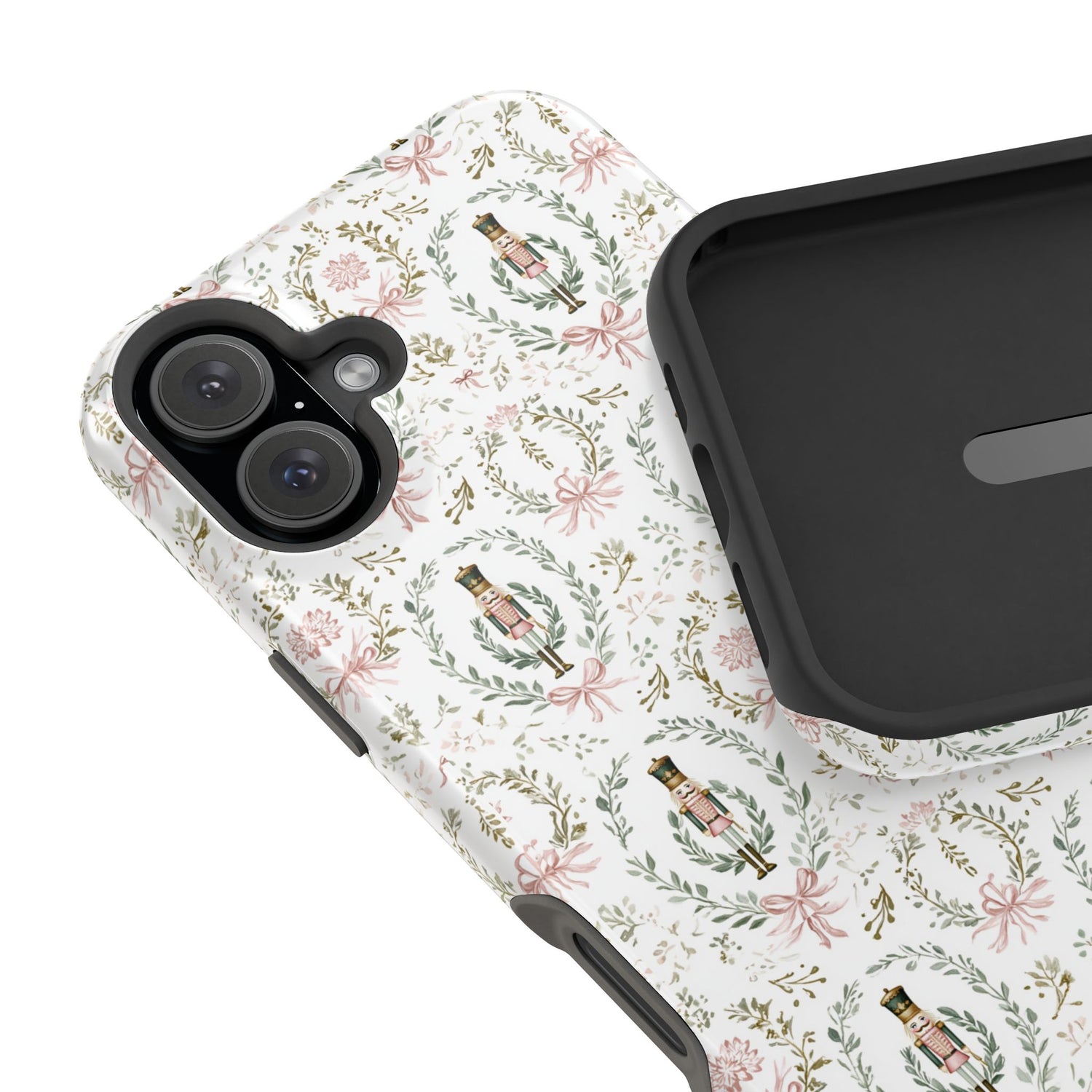 Impact-Resistant Phone Case- Nutcracker Floral