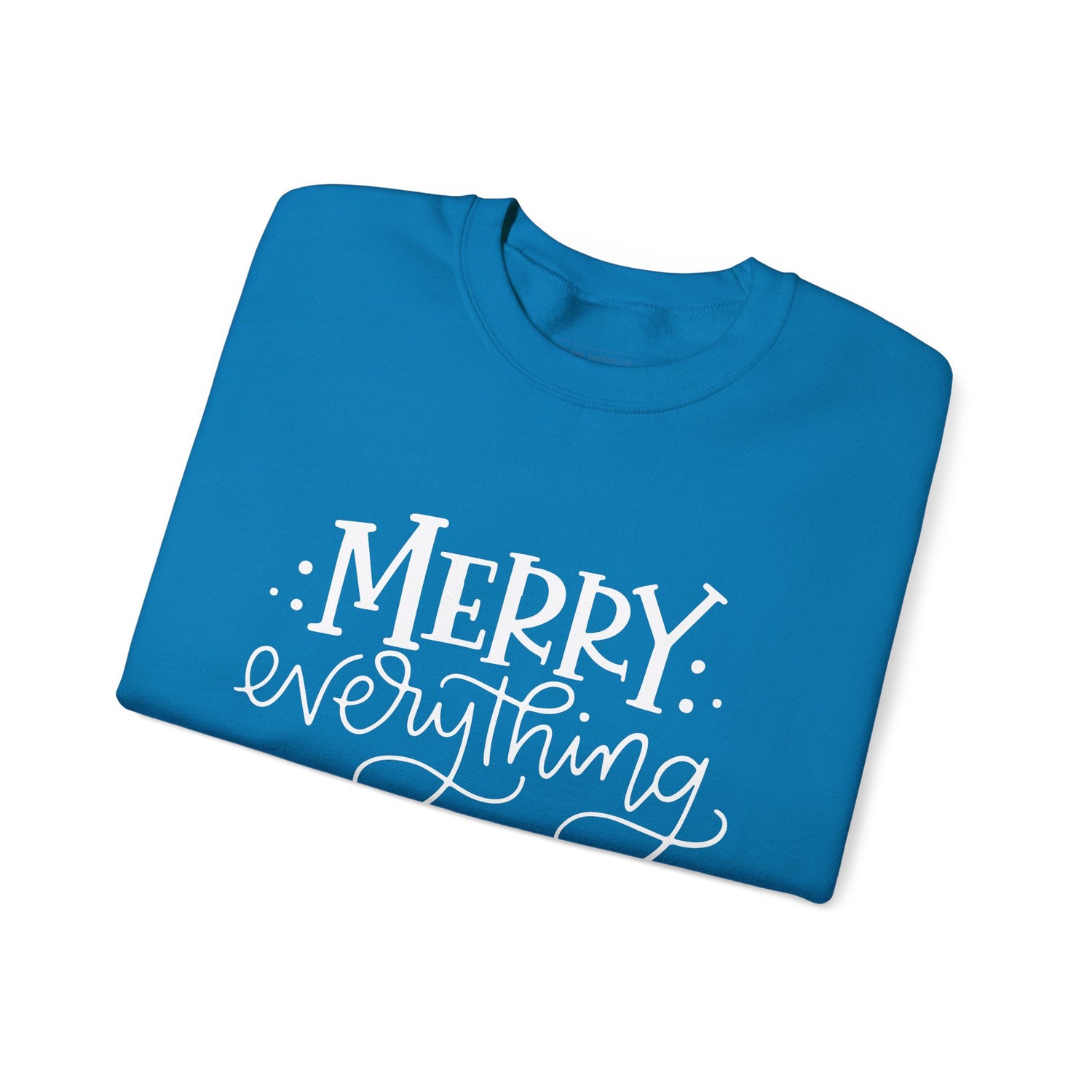 Merry Everything Gildan Crewneck Sweatshirt