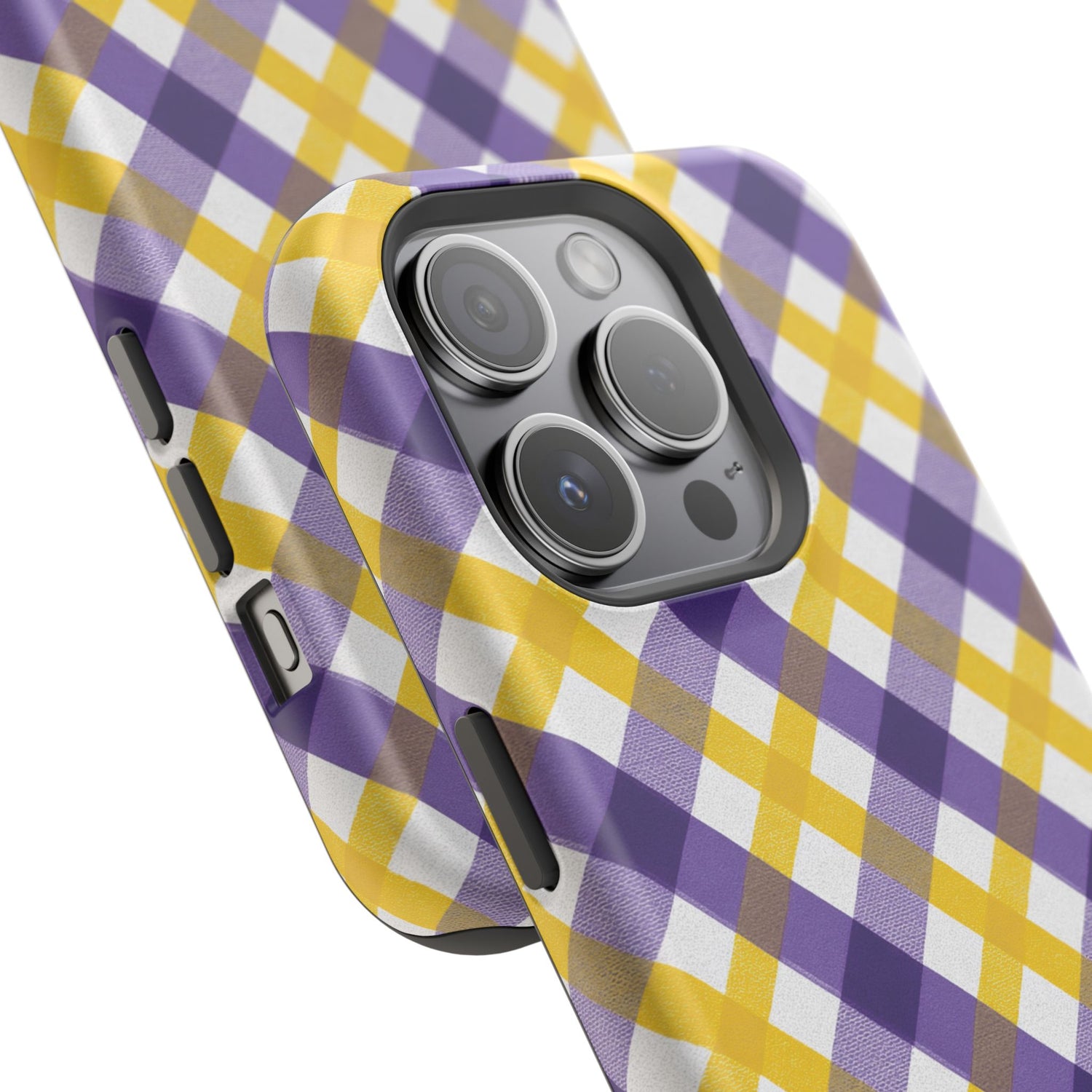 Phone Case | Impact-Resistant Louisiana Plaid