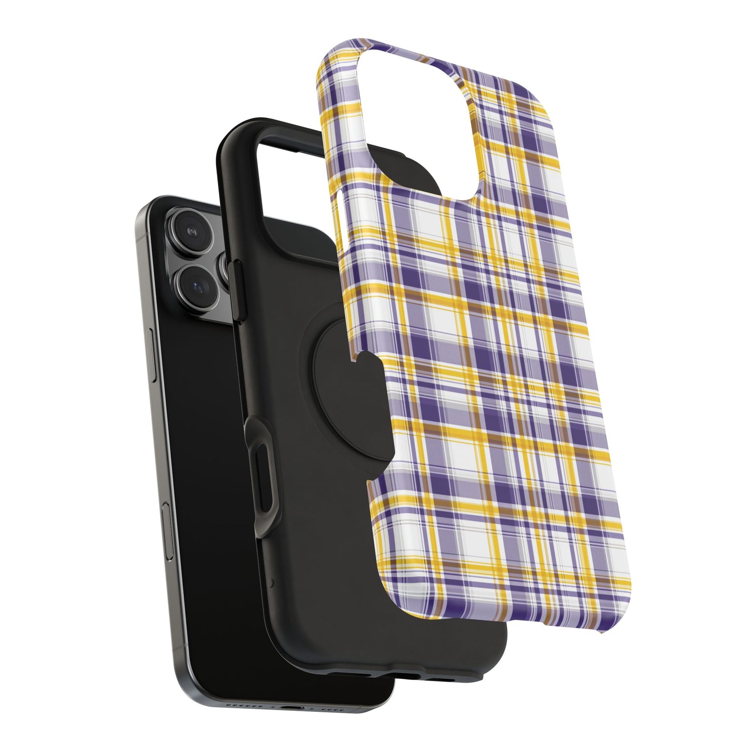 Louisiana Plaid Impact-Resistant Phone Case