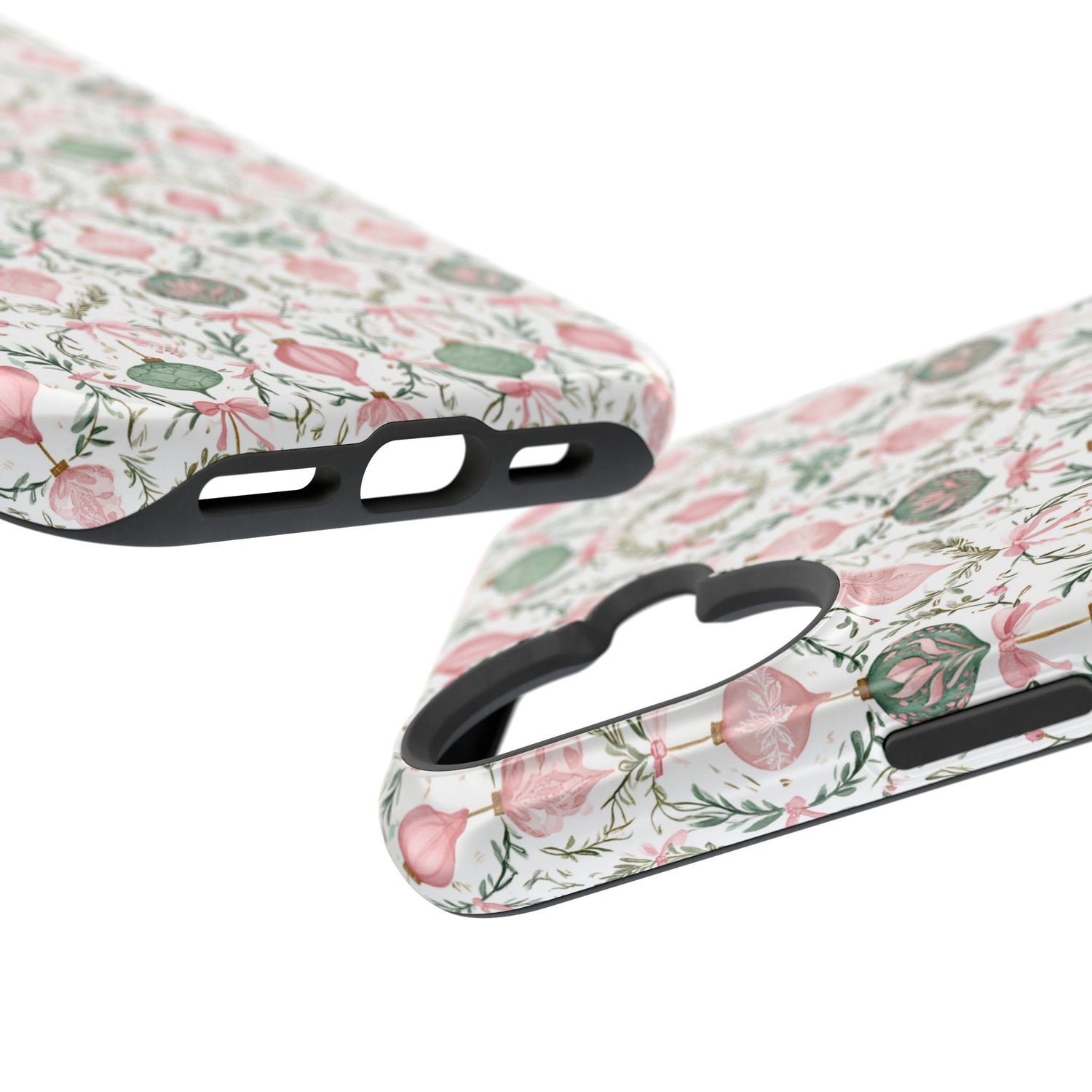 Holiday Ornaments Impact-Resistant Phone Case, iPhone, Samsung
