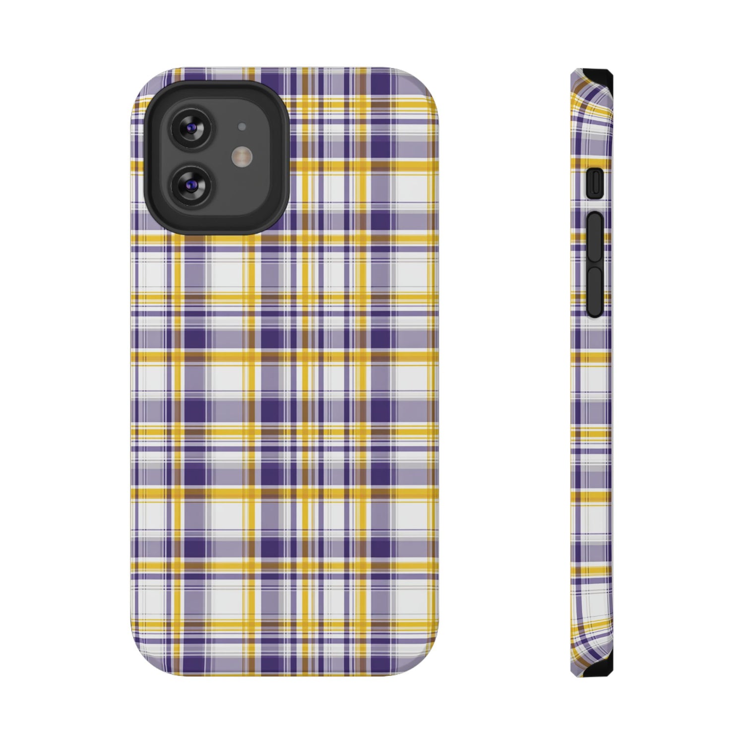 Louisiana Plaid Impact-Resistant Phone Case