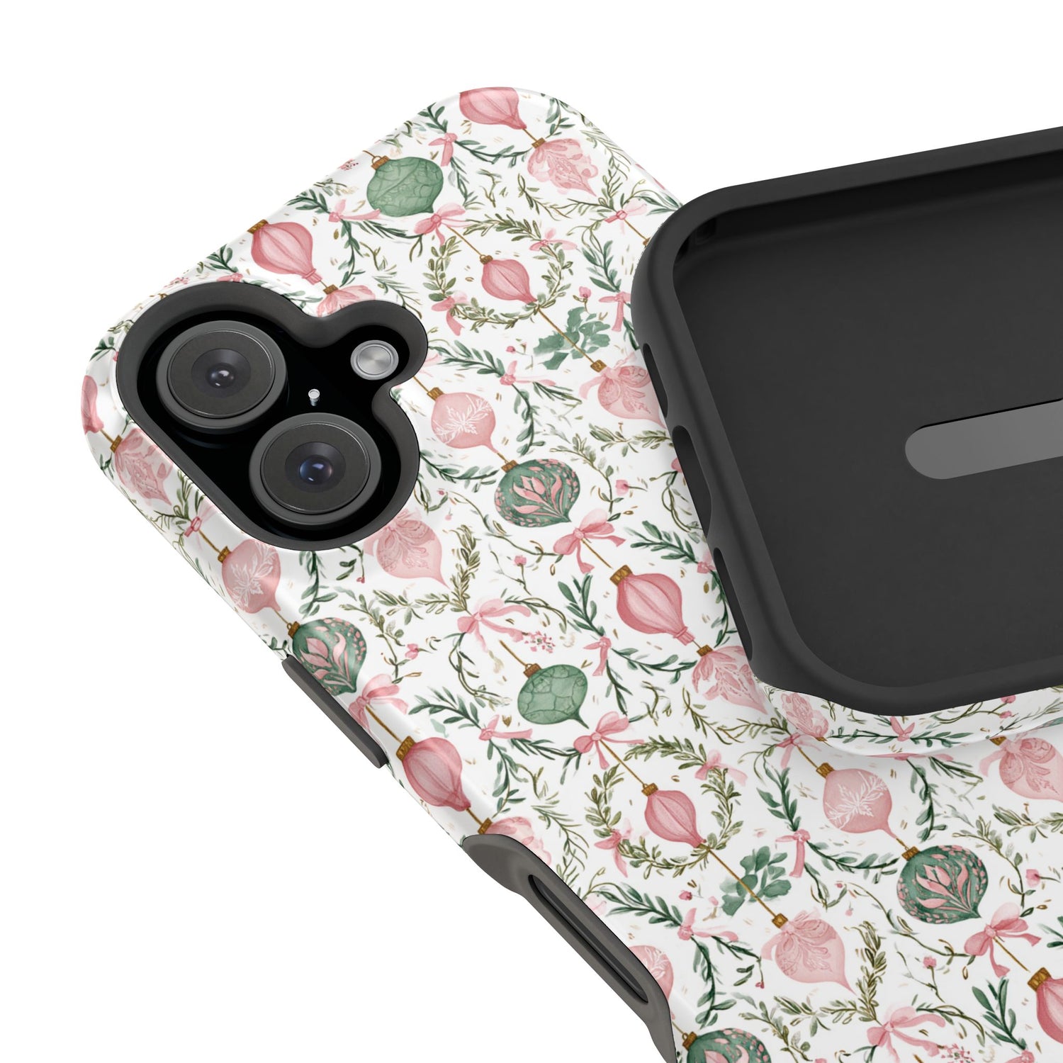 Holiday Ornaments Impact-Resistant Phone Case, iPhone, Samsung