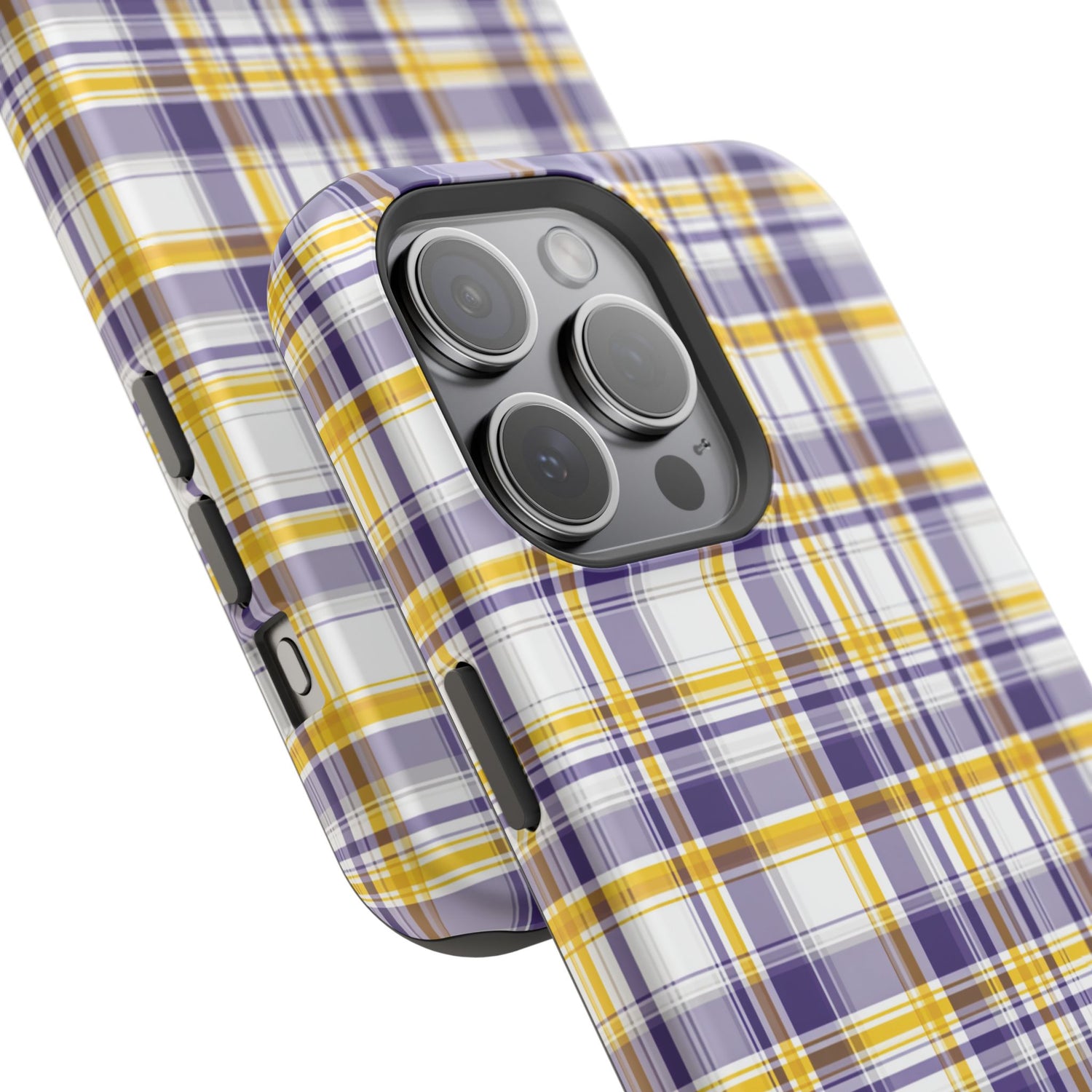 Louisiana Plaid Impact-Resistant Phone Case