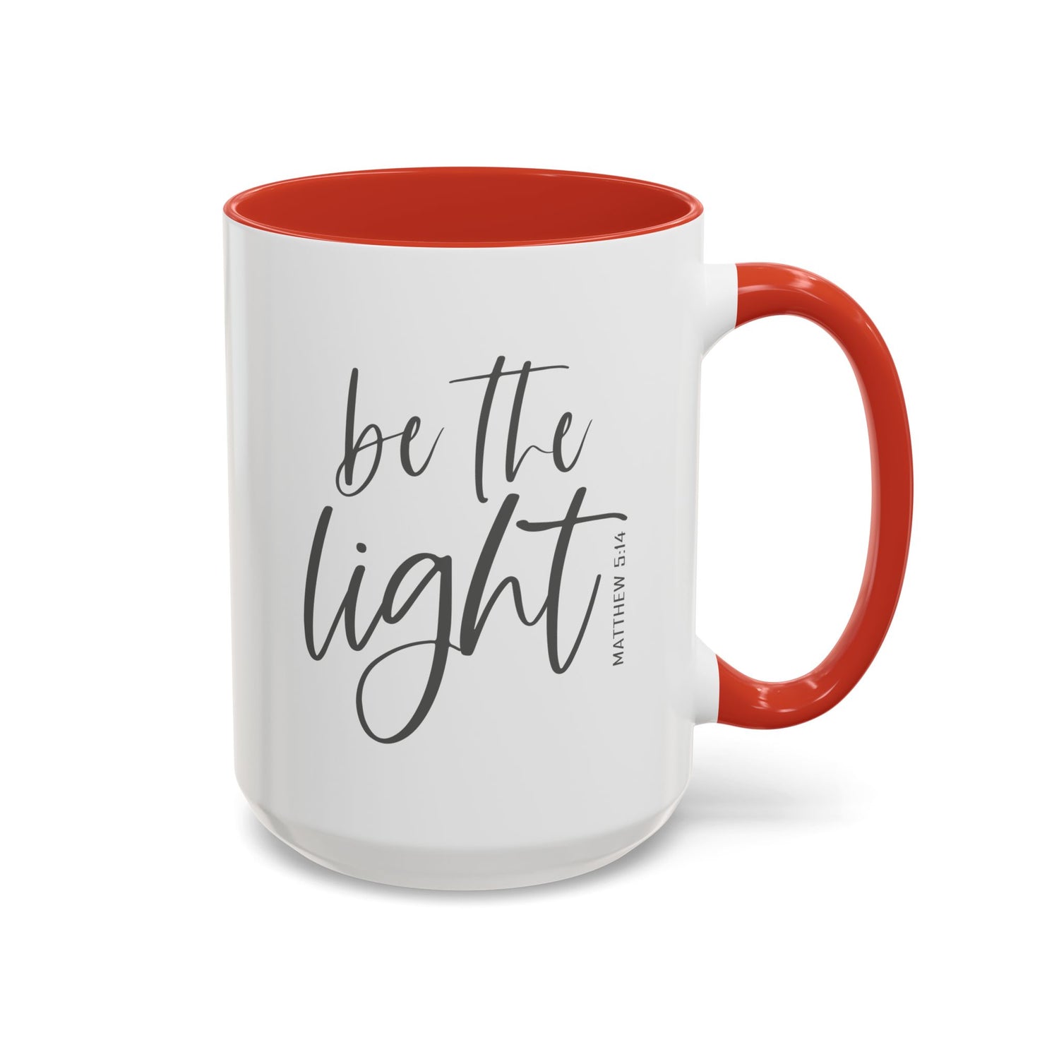 Be the Light Accent Coffee Mug (11, 15oz)