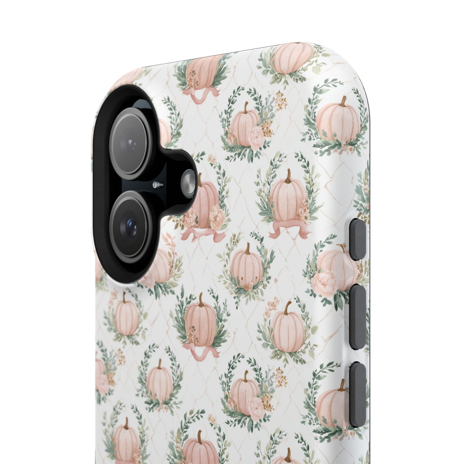 Elegant Pumpkin Impact-Resistant Phone Case, iPhone, Samsung