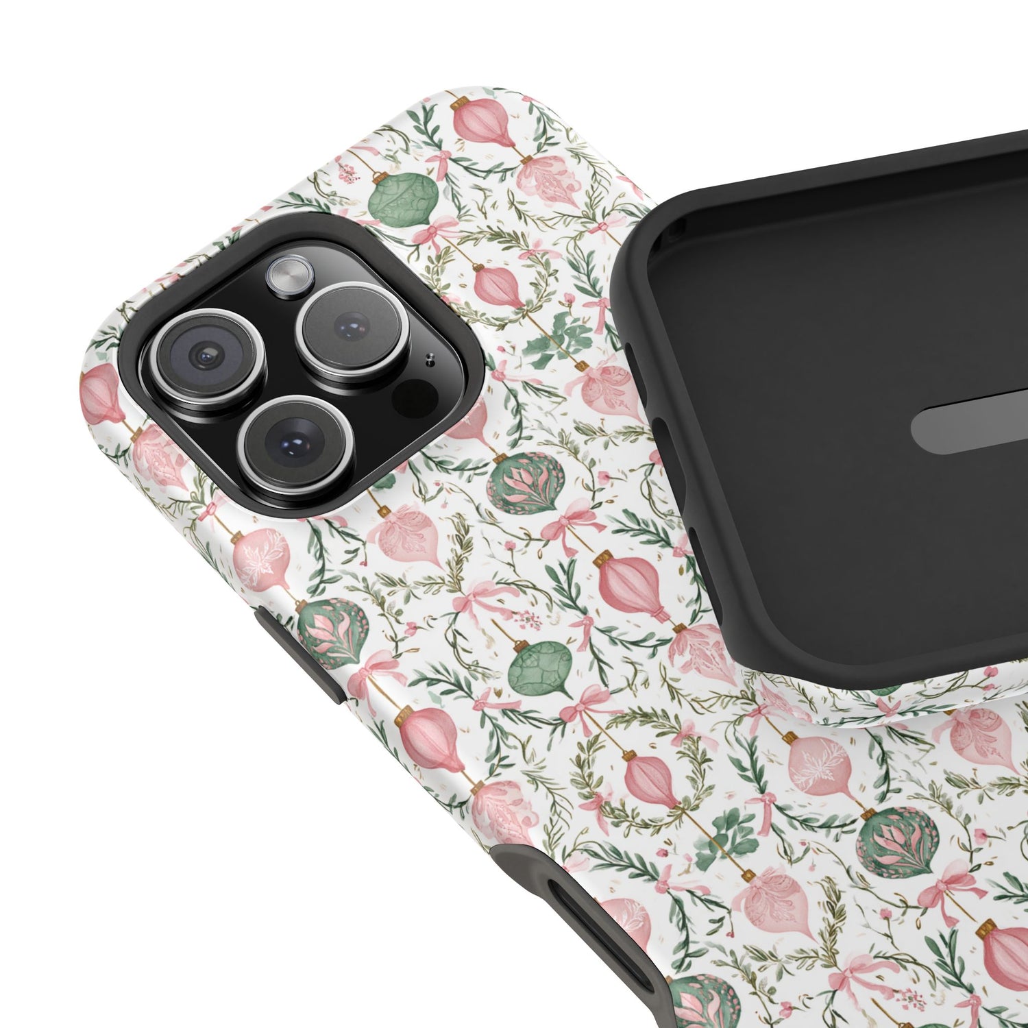 Holiday Ornaments Impact-Resistant Phone Case, iPhone, Samsung
