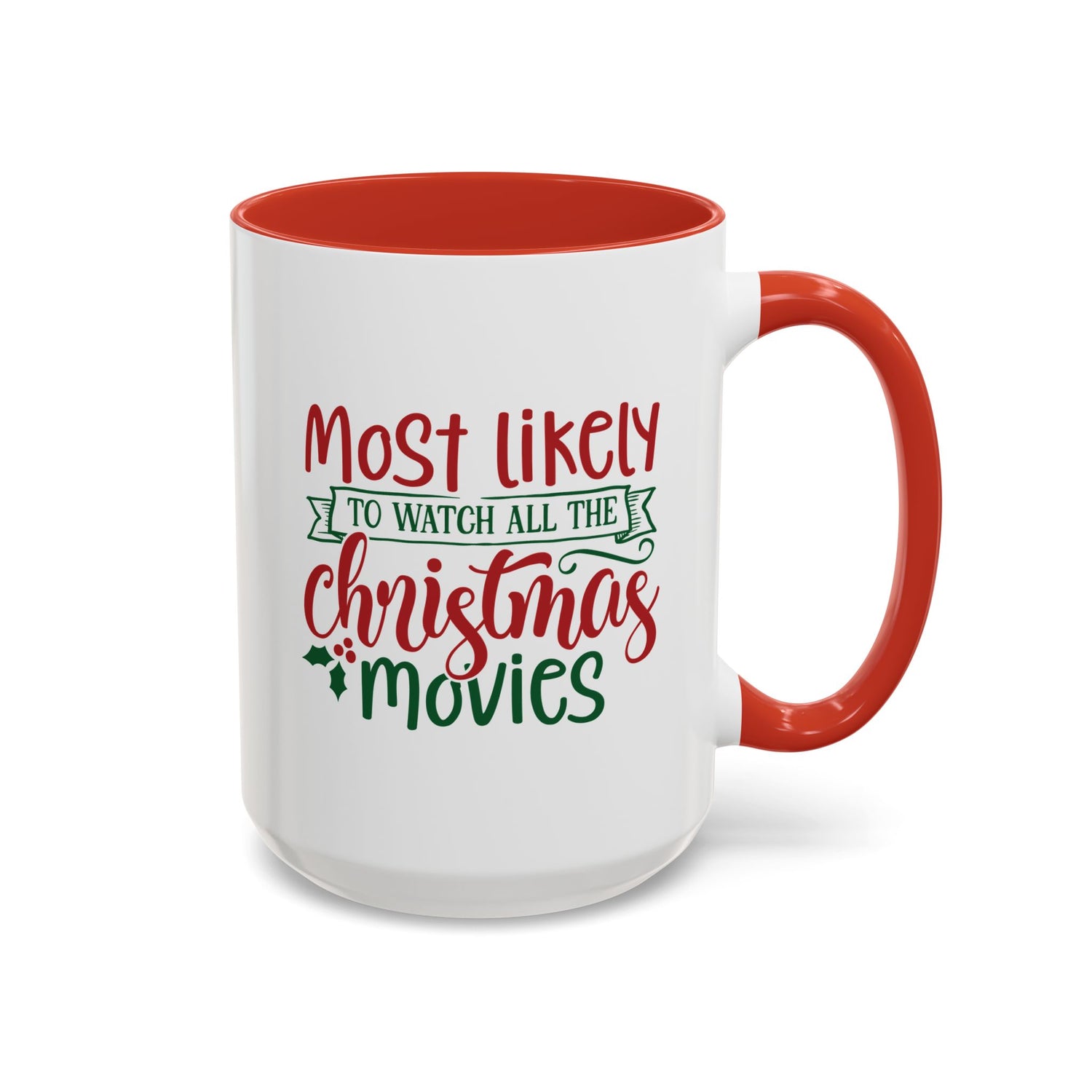 Double-Sided Christmas Movie Mug, Holiday Coffee Cup
