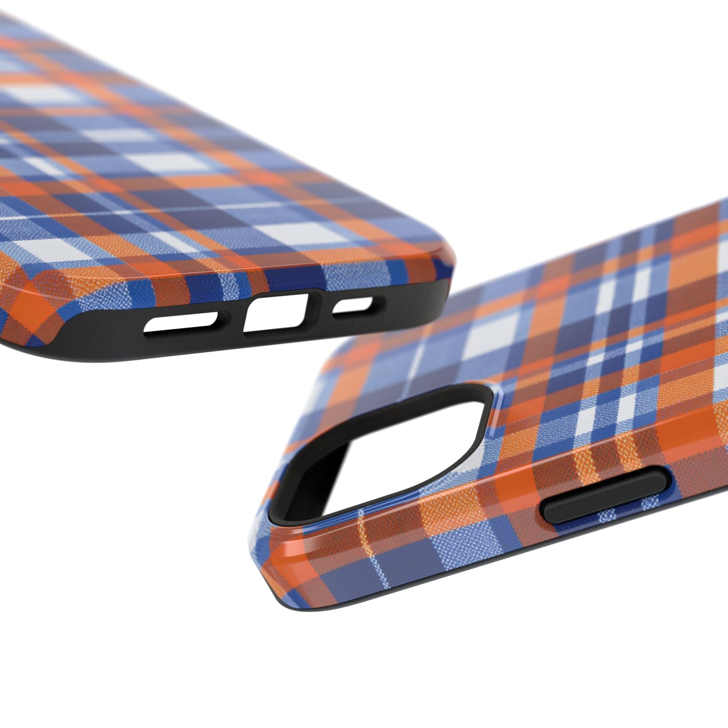 Impact-Resistant Phone Case- Florida Plaid
