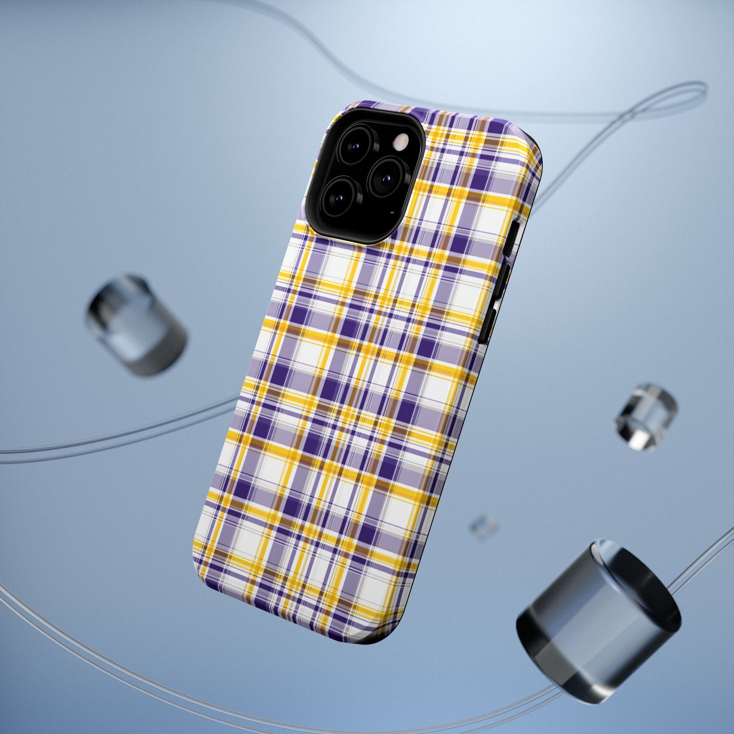 Louisiana Plaid Impact-Resistant Phone Case