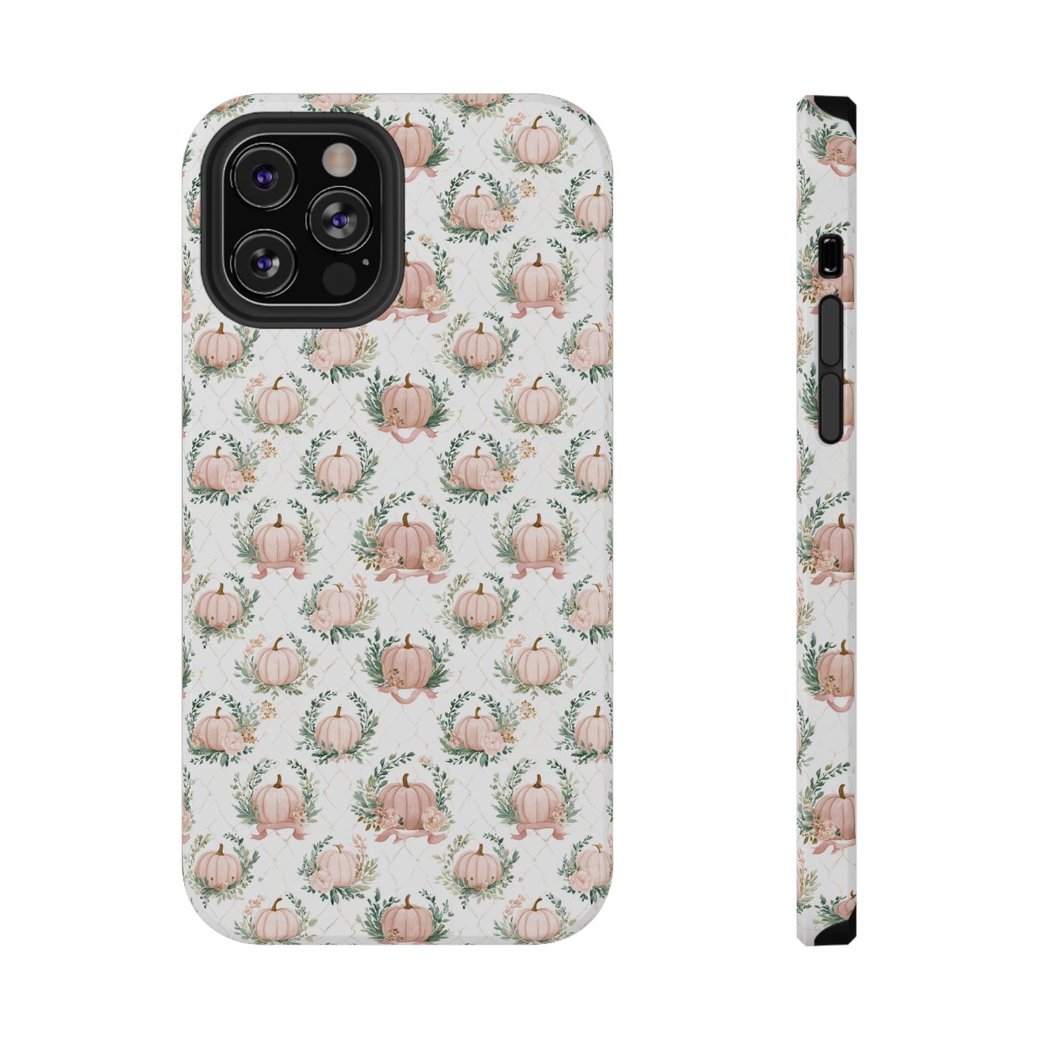 Elegant Pumpkin Impact-Resistant Phone Case, iPhone, Samsung