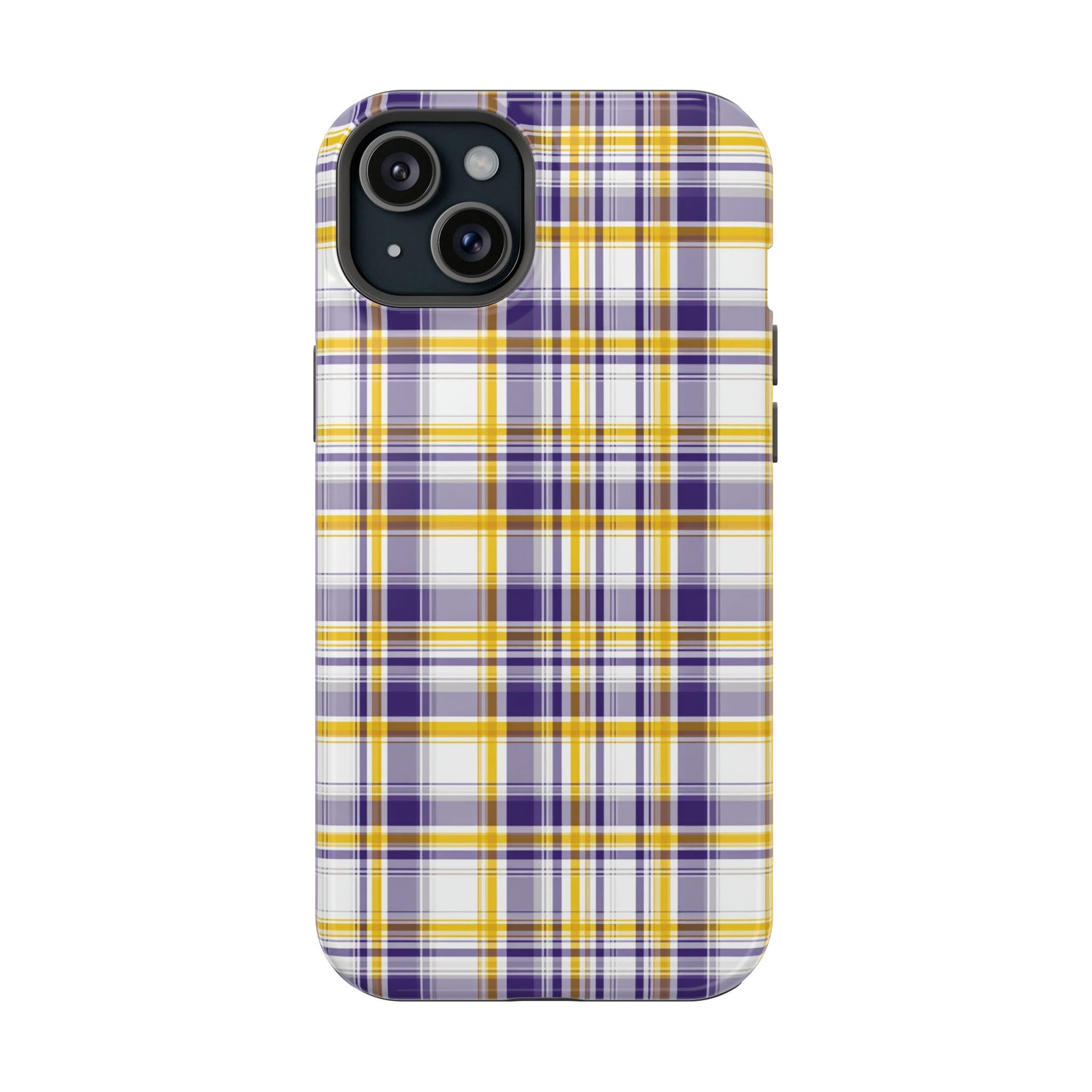 Louisiana Plaid Impact-Resistant Phone Case