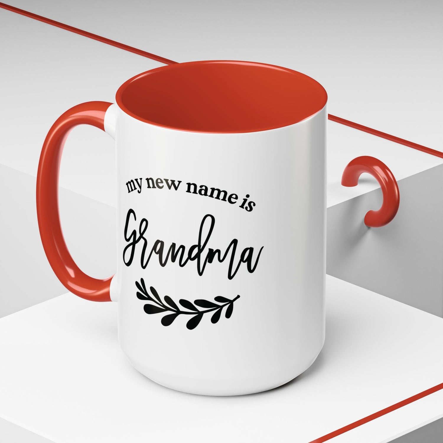 Grandma Double-Side Mug -My New Name is Grandma