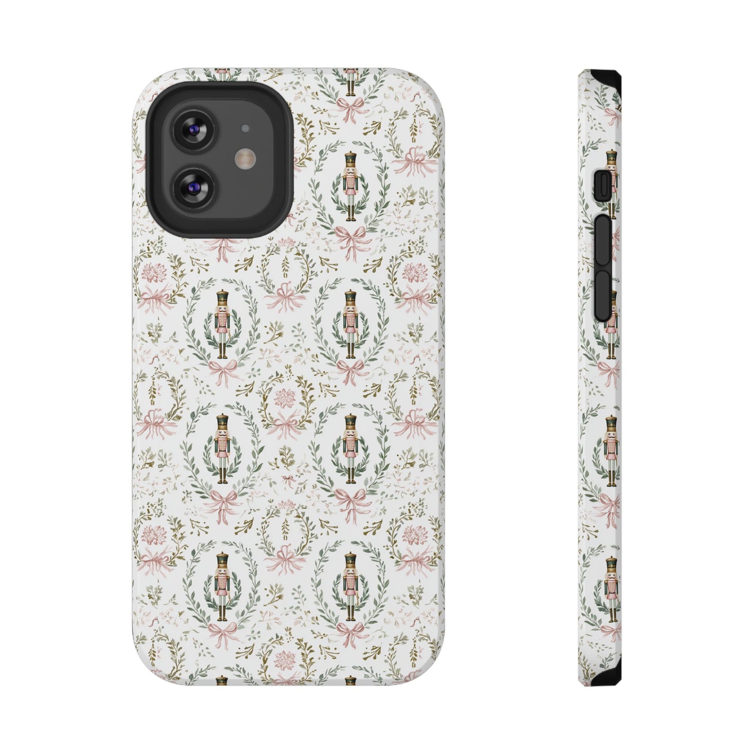 Impact-Resistant Phone Case- Nutcracker Floral